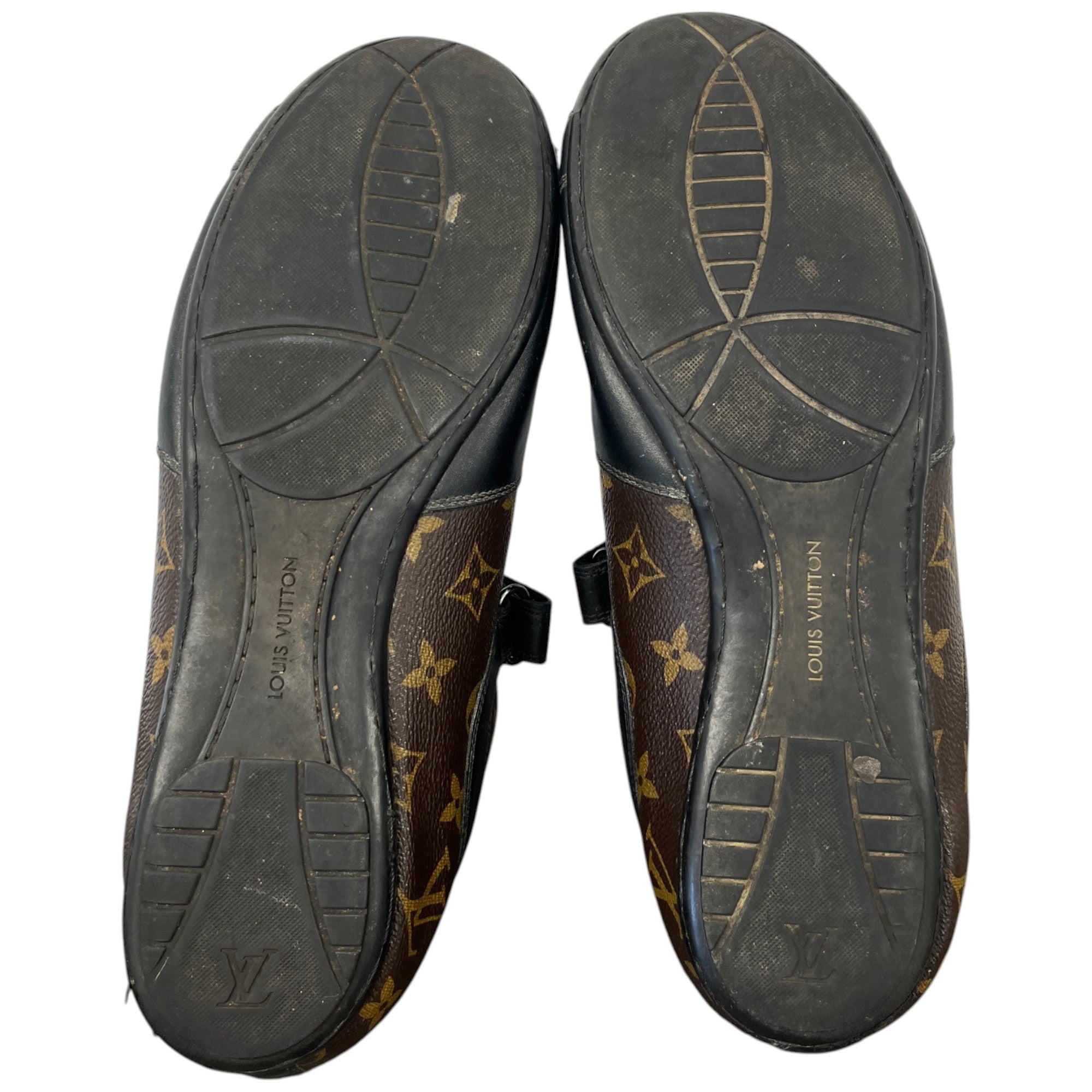 Men's Monogram Globe Trotter Low Trainers Brown Size EU 45 / UK 11