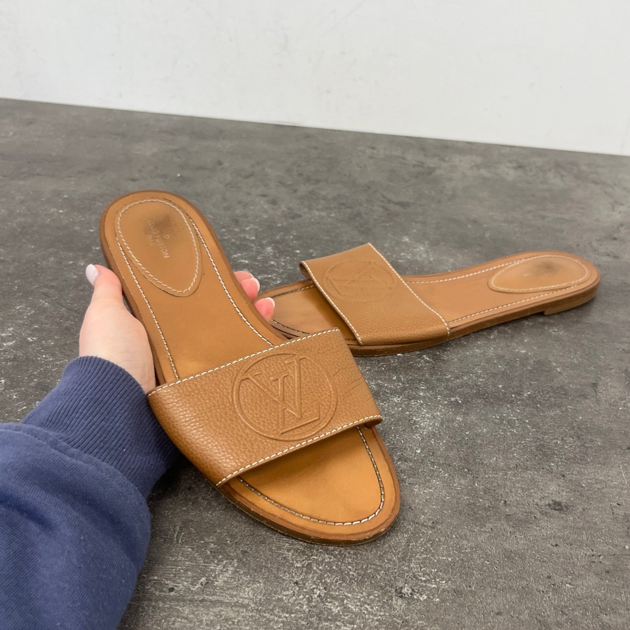 Women's Lock It Mules Brown Size EU 41 / UK 8