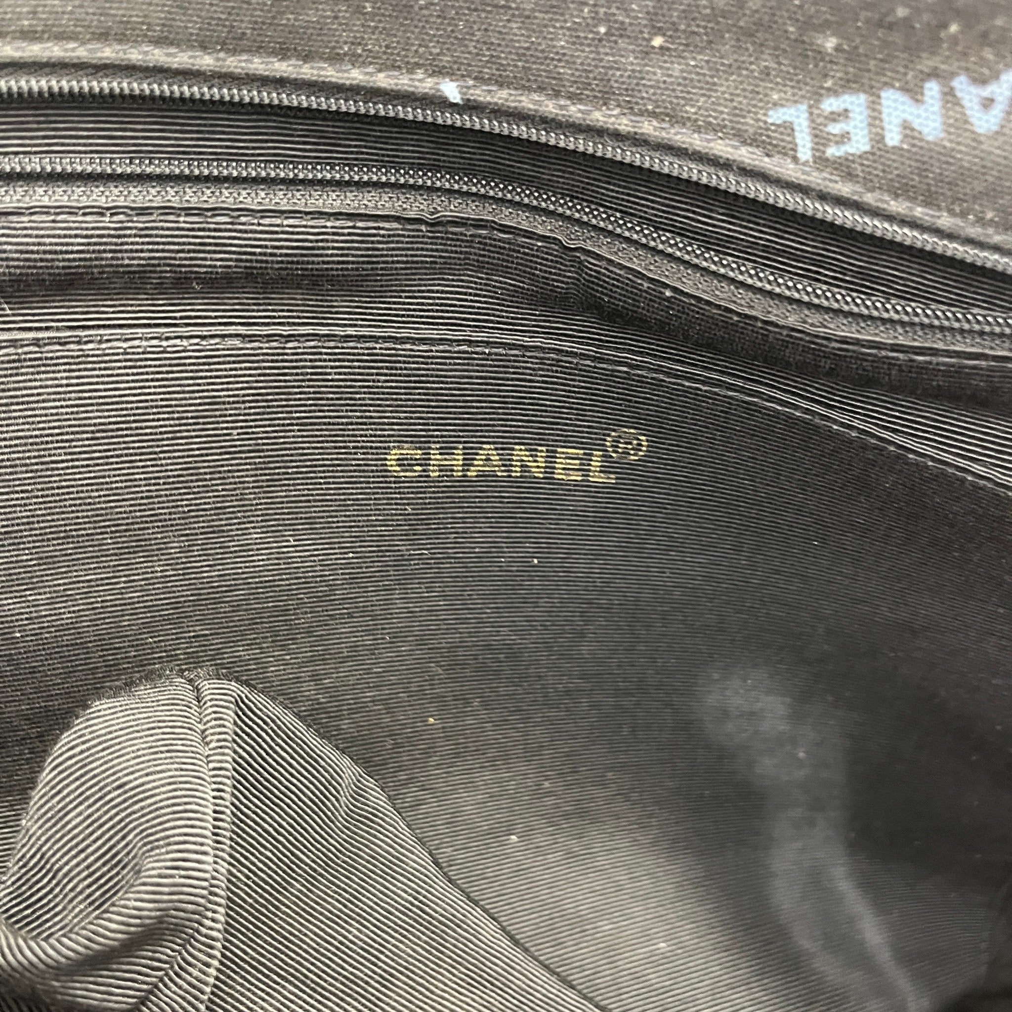 Women's Logo Chain Tote Bag Black
