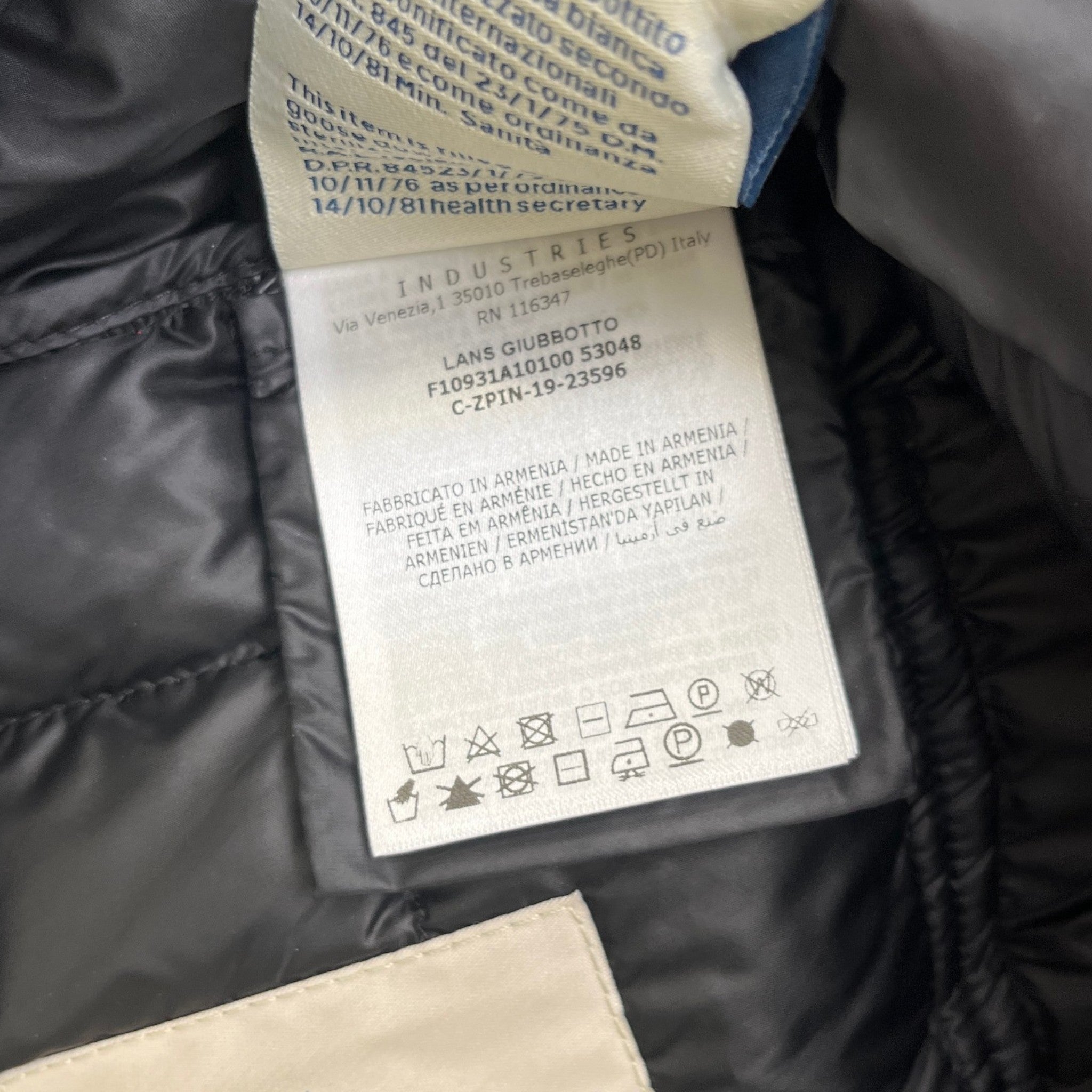 Women's Lans Jacket Black Size 3 / UK 14