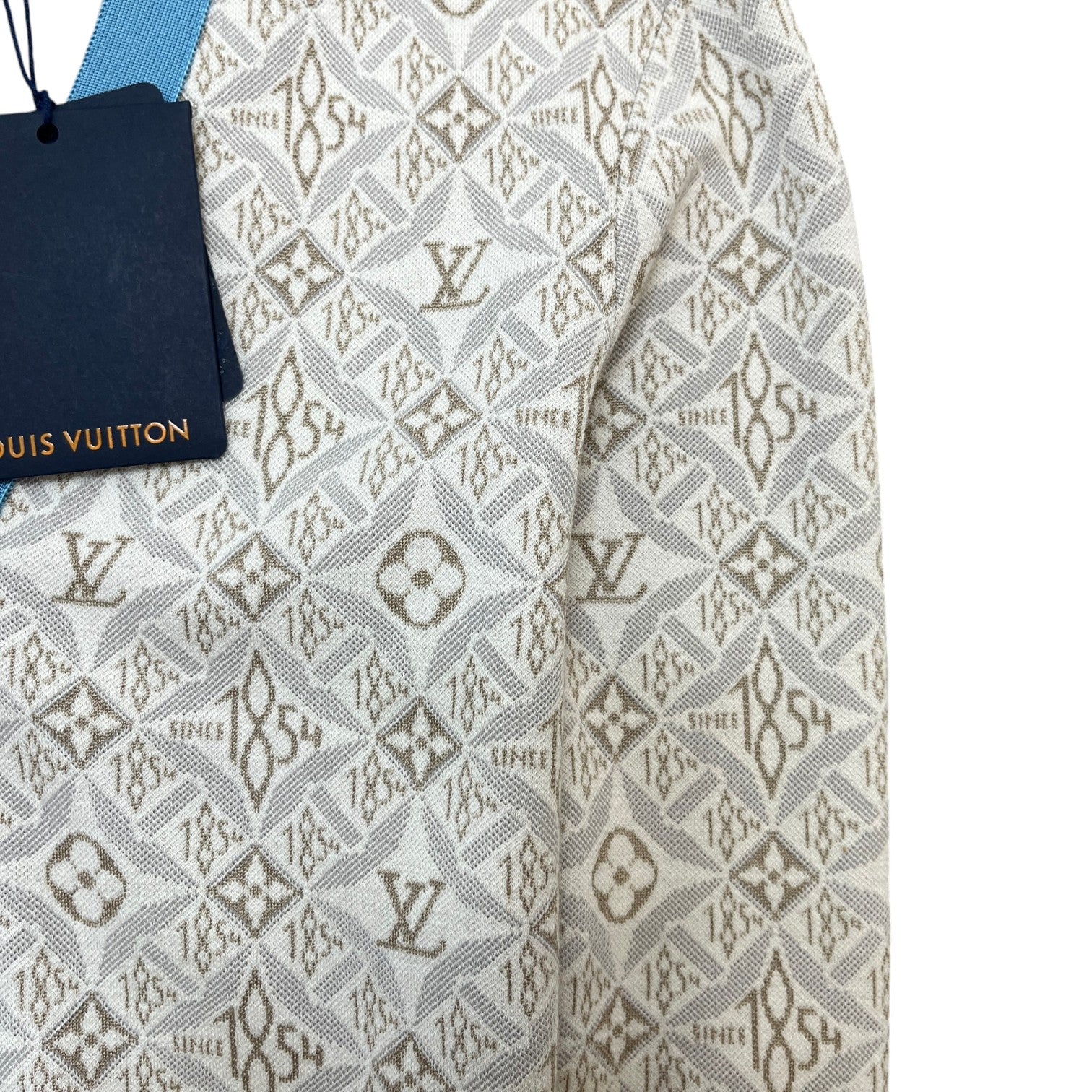 Women's Monogram Jacquard Jacket Blue Size S