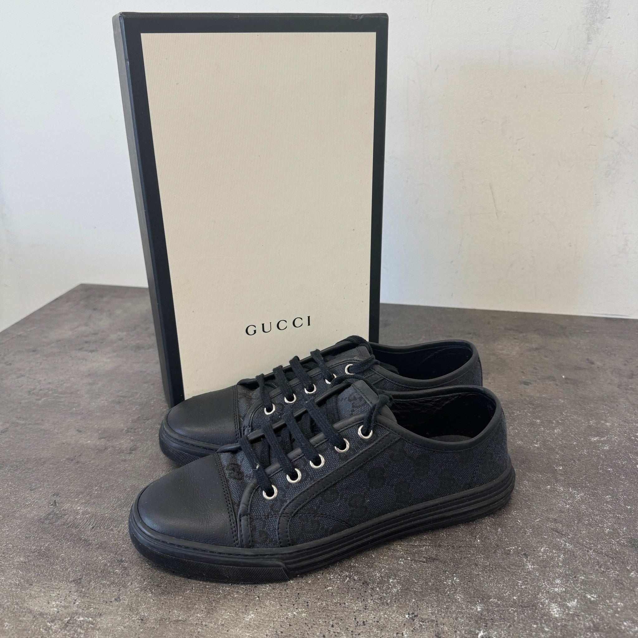 Women's Gg Supreme Low Trainers Black Size EU 37.5 / UK 4.5