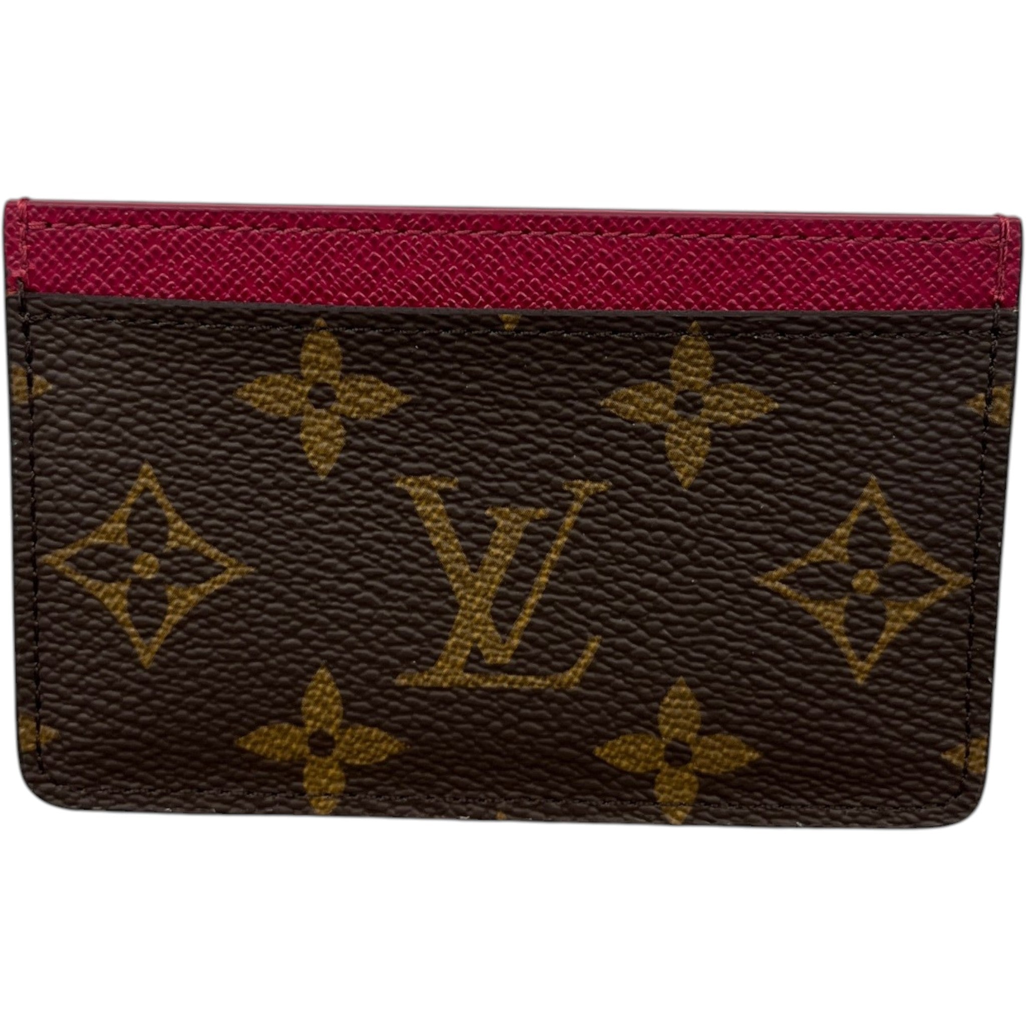Men's Monogram Card Holder Brown
