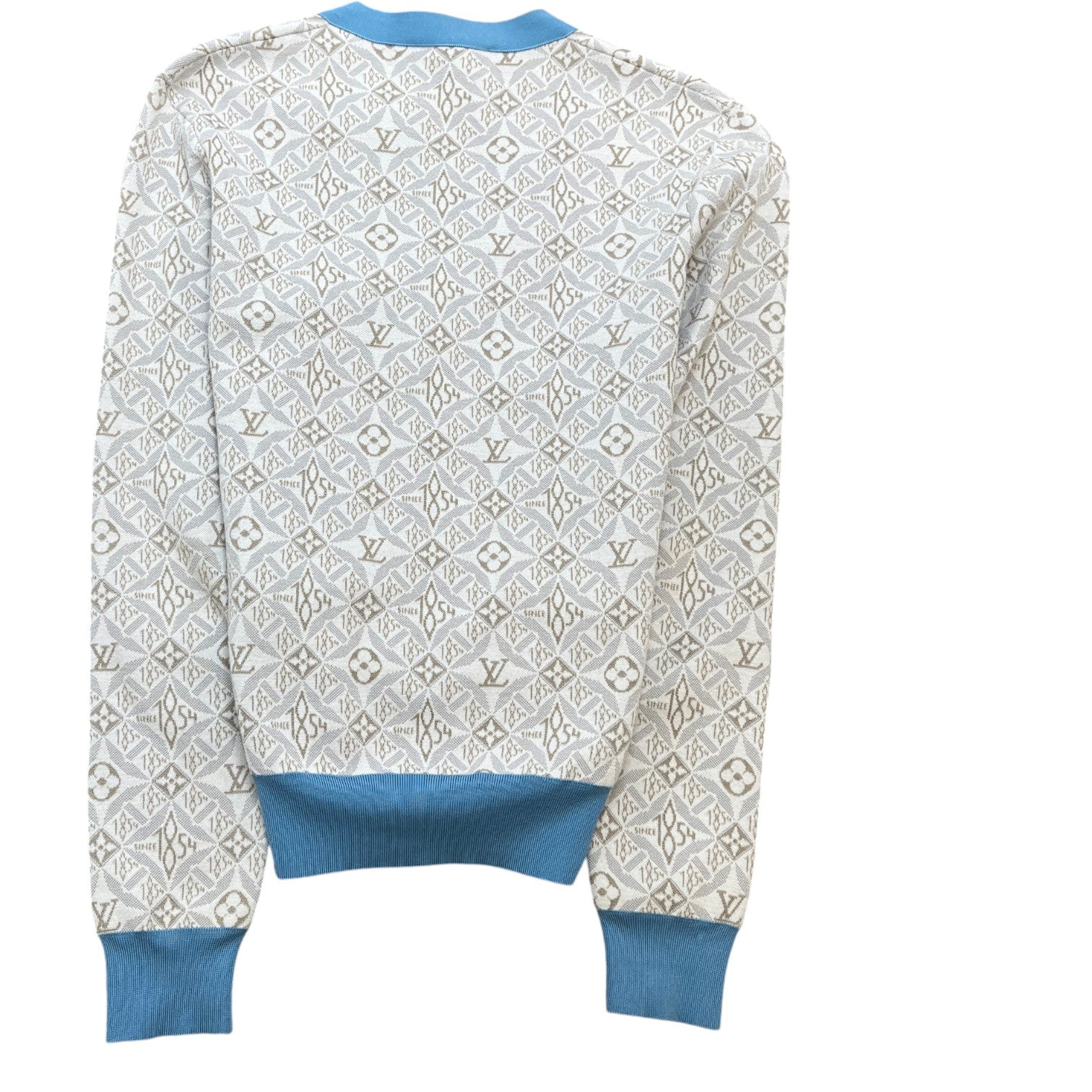 Women's Monogram Jacquard Jacket Blue Size S