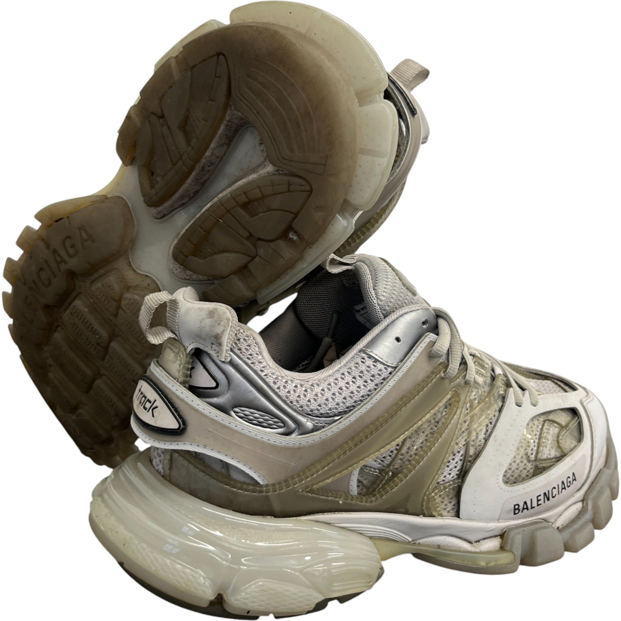 Men's Tracks Low Trainers Grey Size EU 41 / UK 7