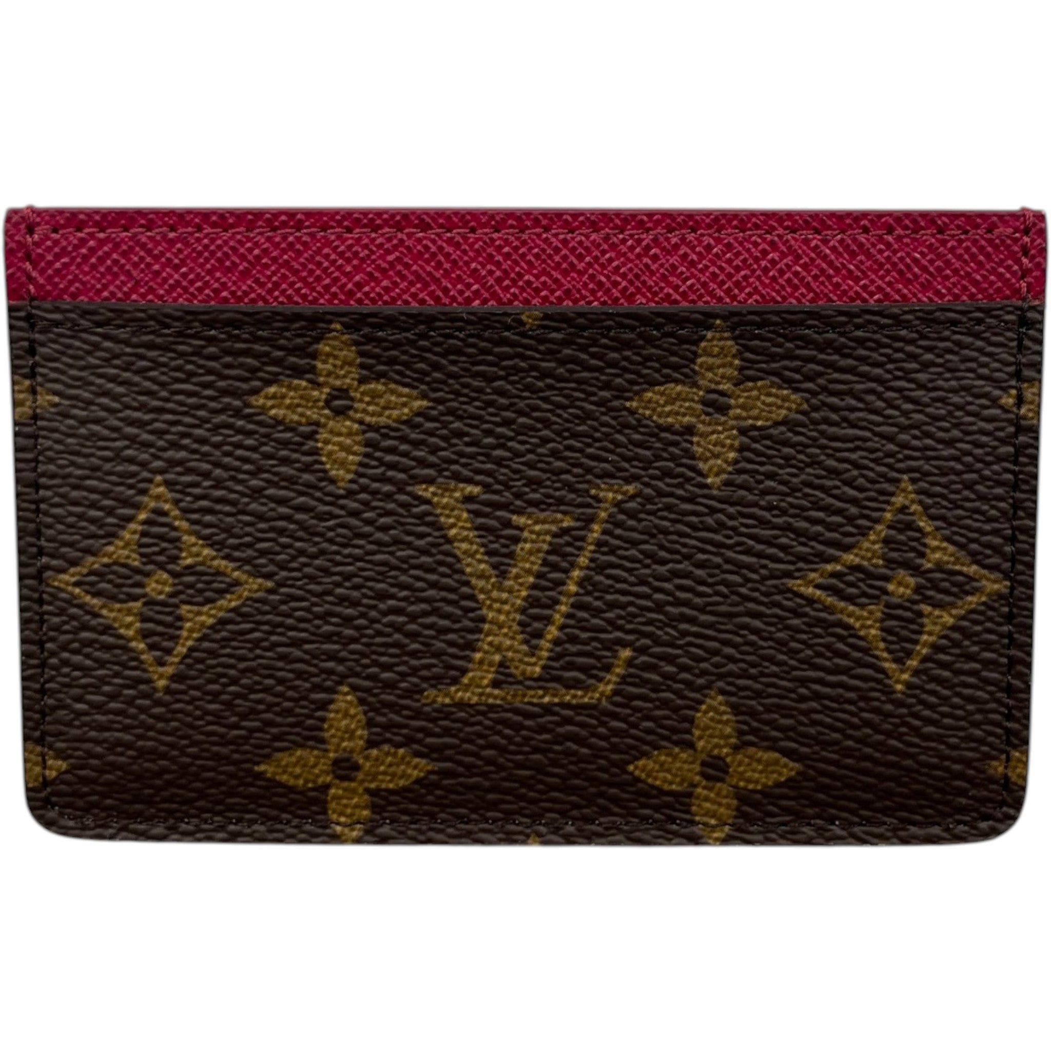 Men's Monogram Card Holder Brown