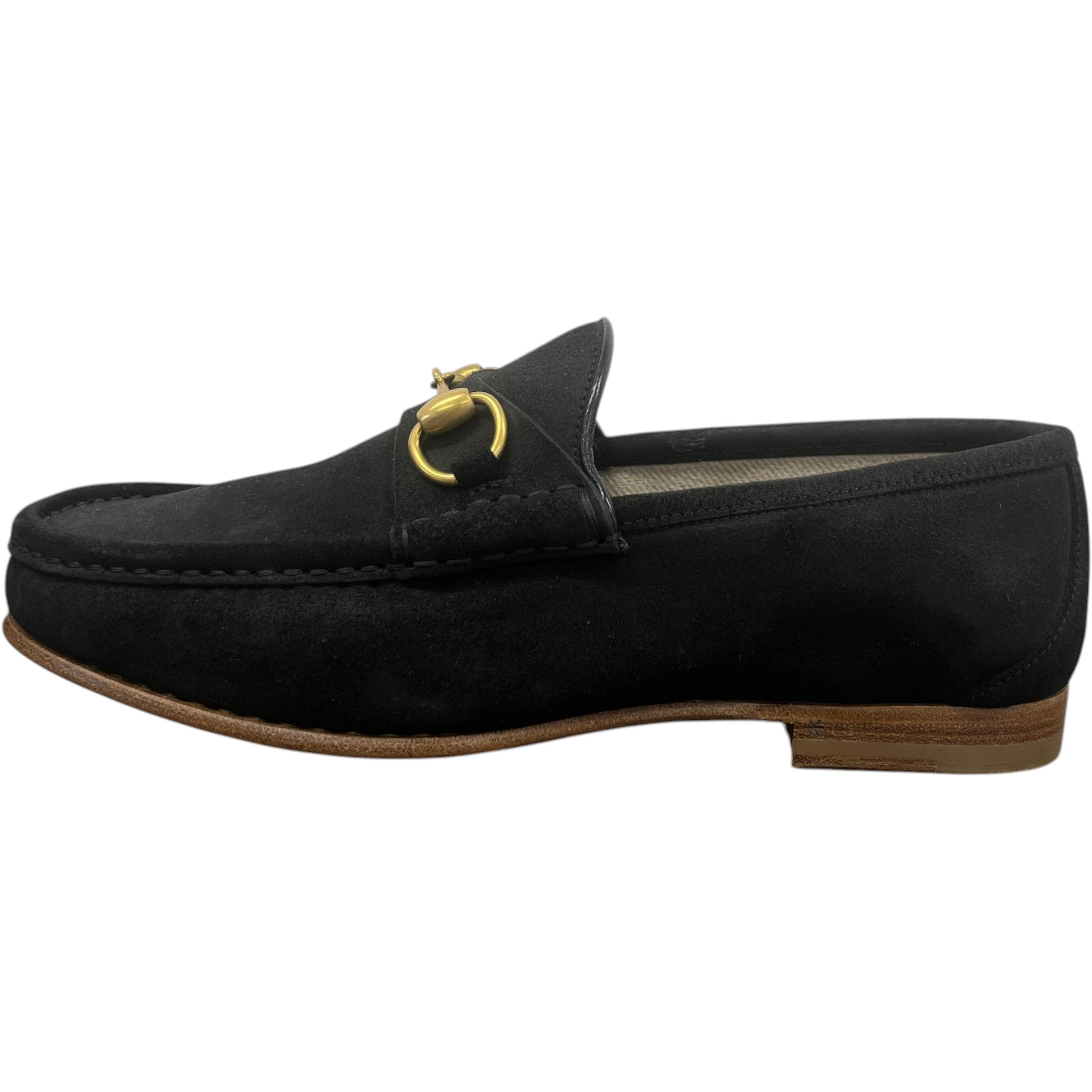 Men's Horsebit Loafers Black Size EU 39 / UK 5