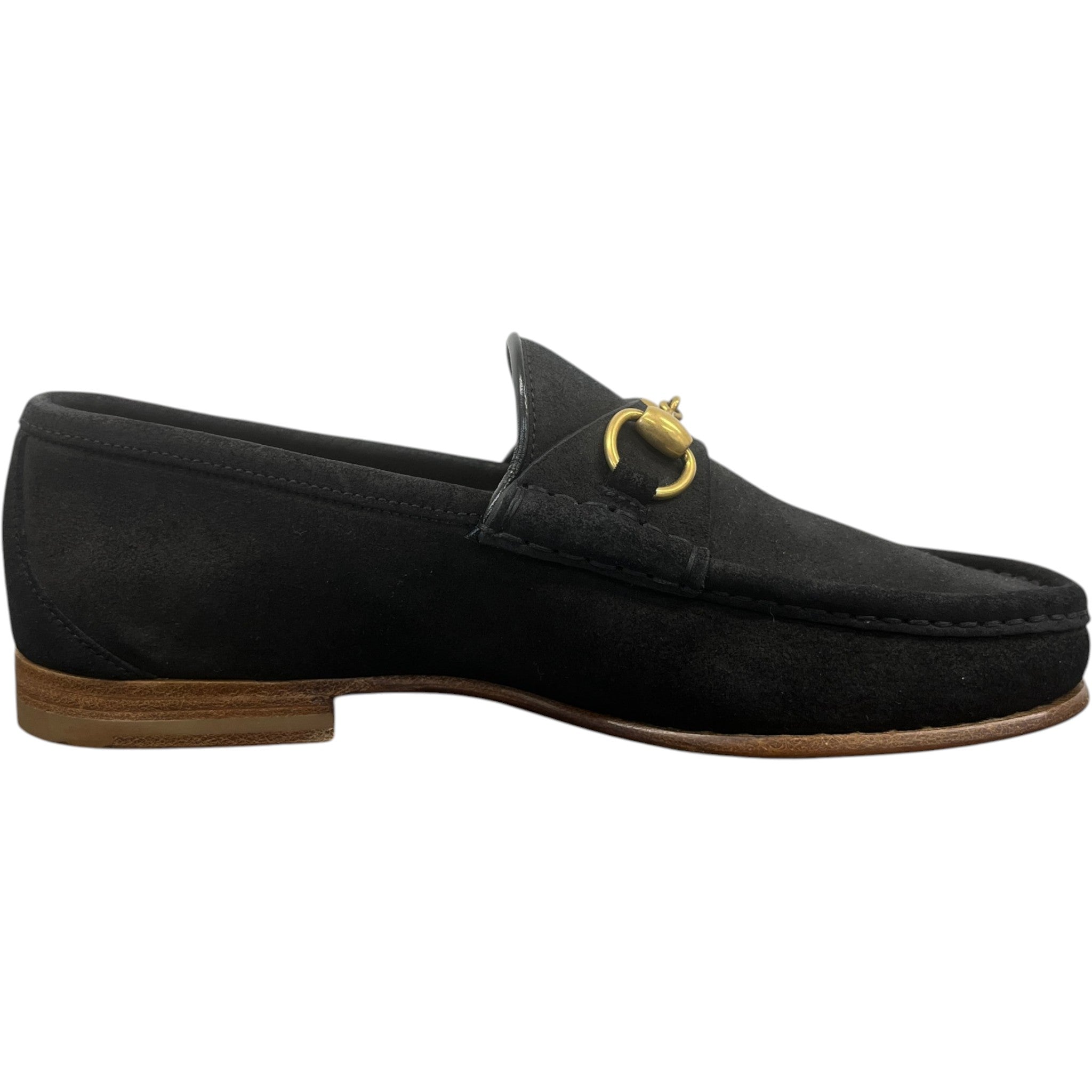 Men's Horsebit Loafers Black Size EU 39 / UK 5