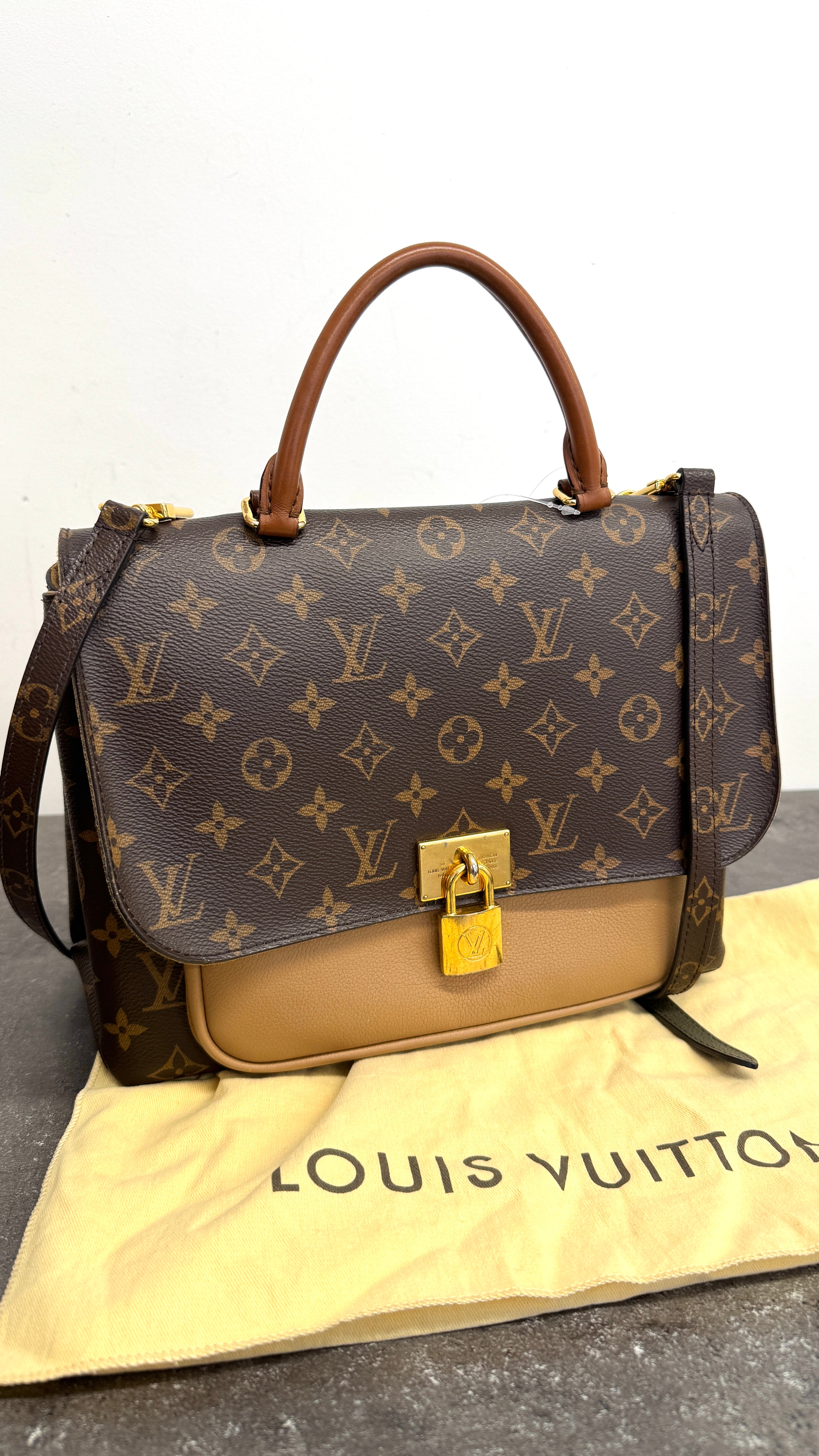 Women's Monogram Marignan Handbag Brown