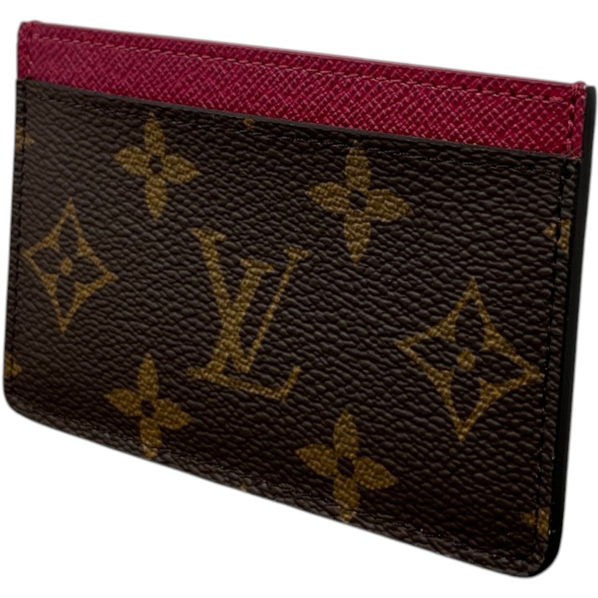 Men's Monogram Card Holder Brown