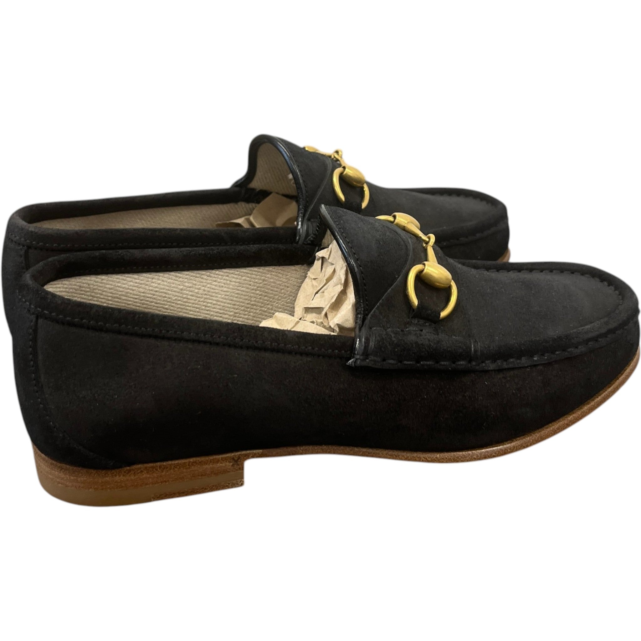 Men's Horsebit Loafers Black Size EU 39 / UK 5