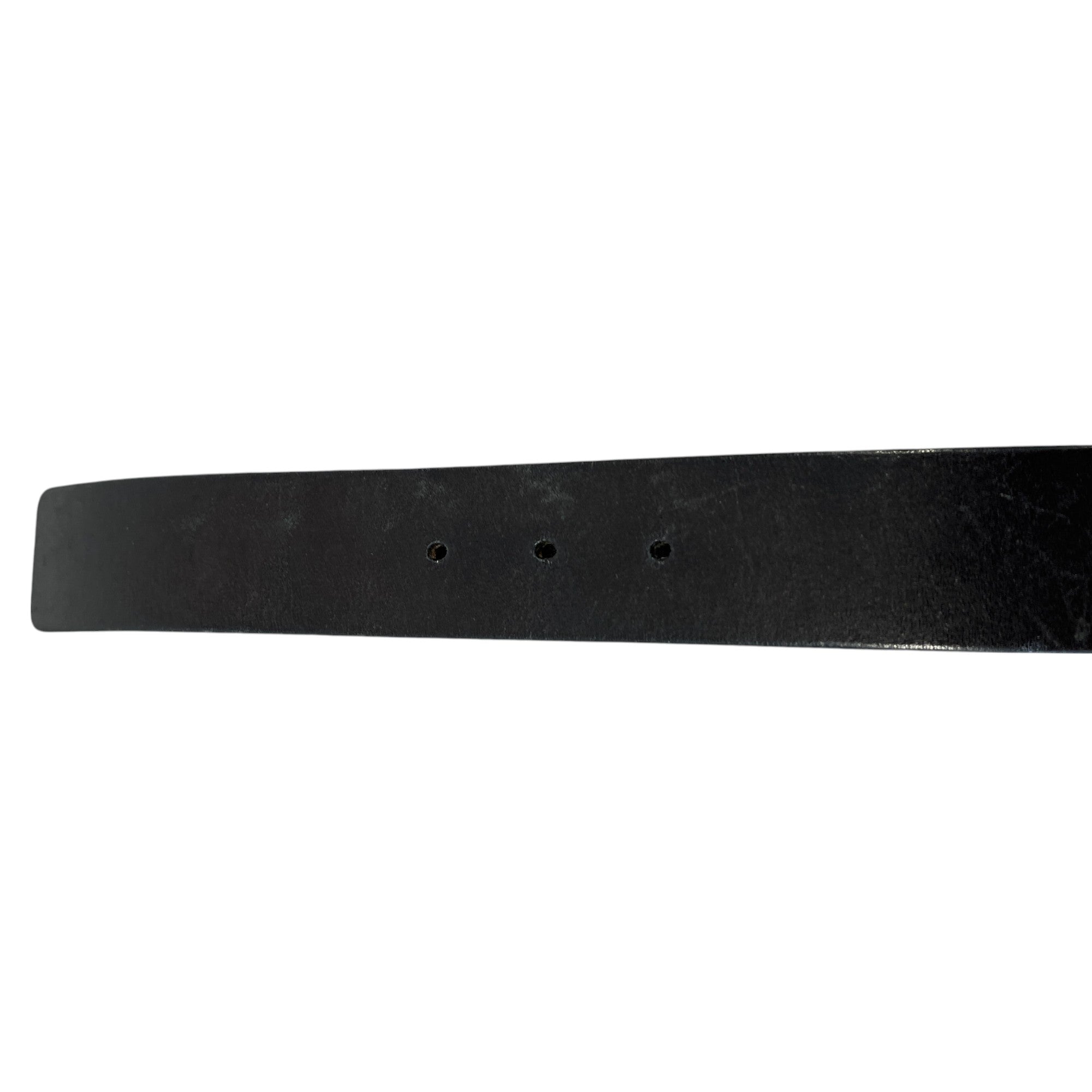 Women's Interlocking G Belt Black Size Waist 30"