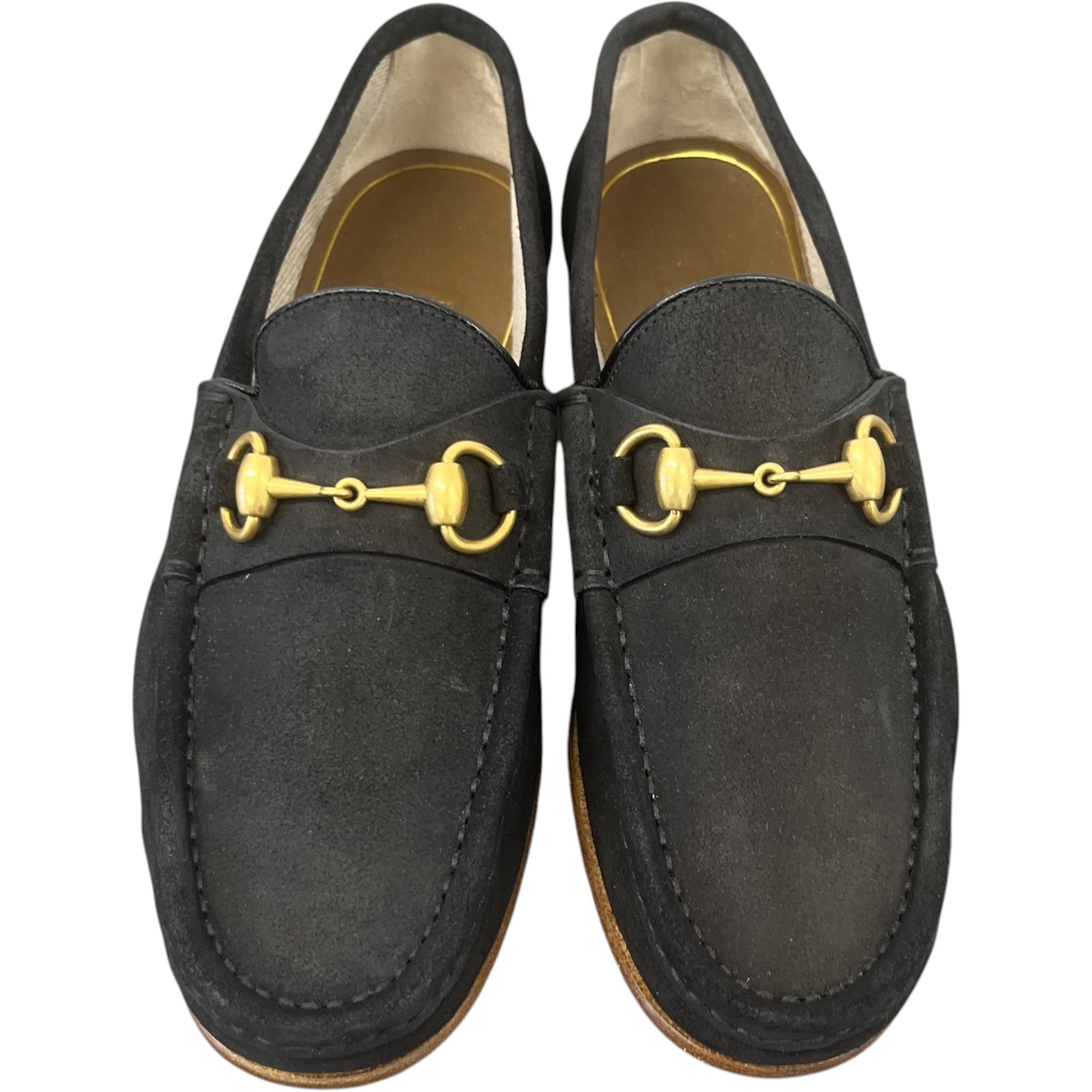 Men's Horsebit Loafers Black Size EU 39 / UK 5
