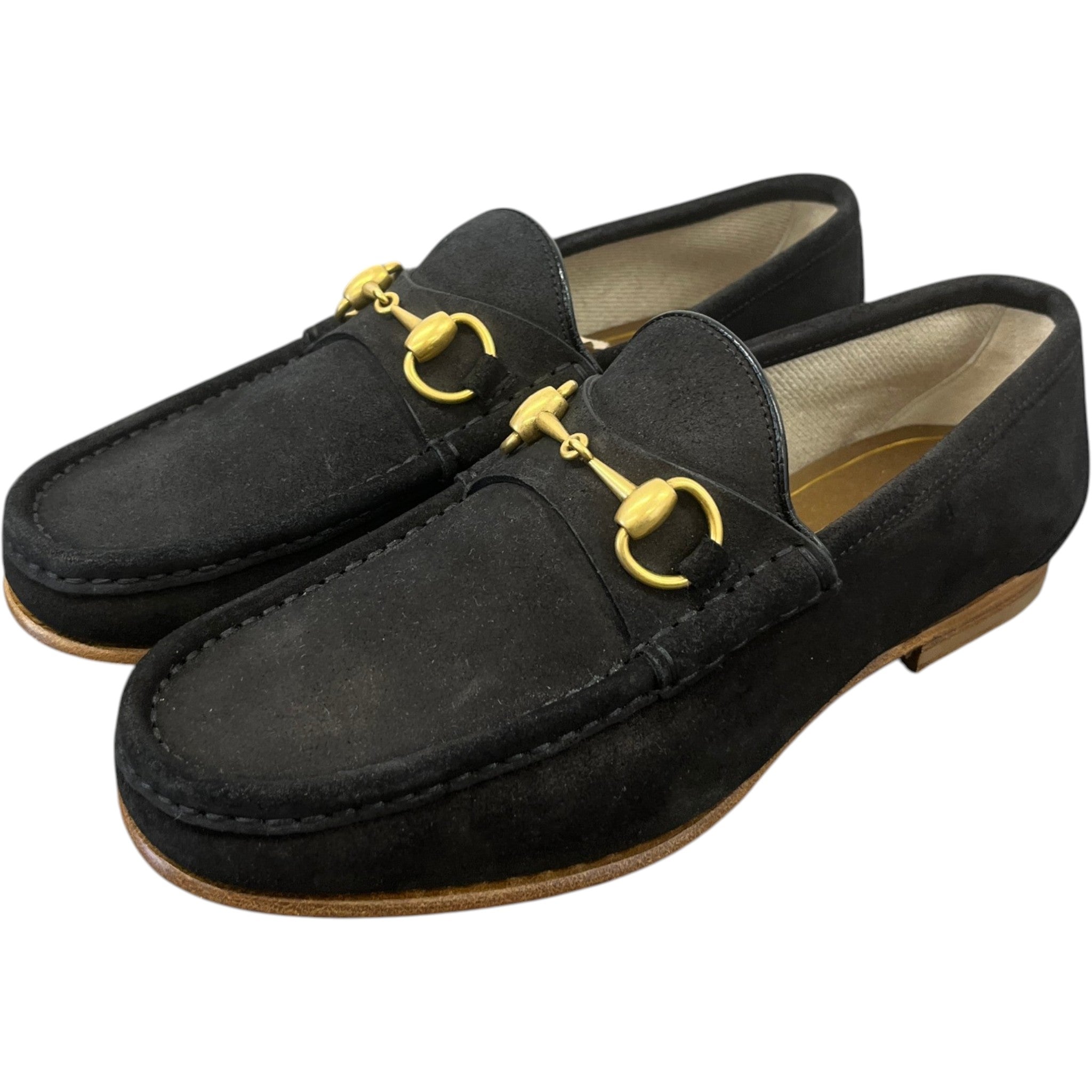Men's Horsebit Loafers Black Size EU 39 / UK 5