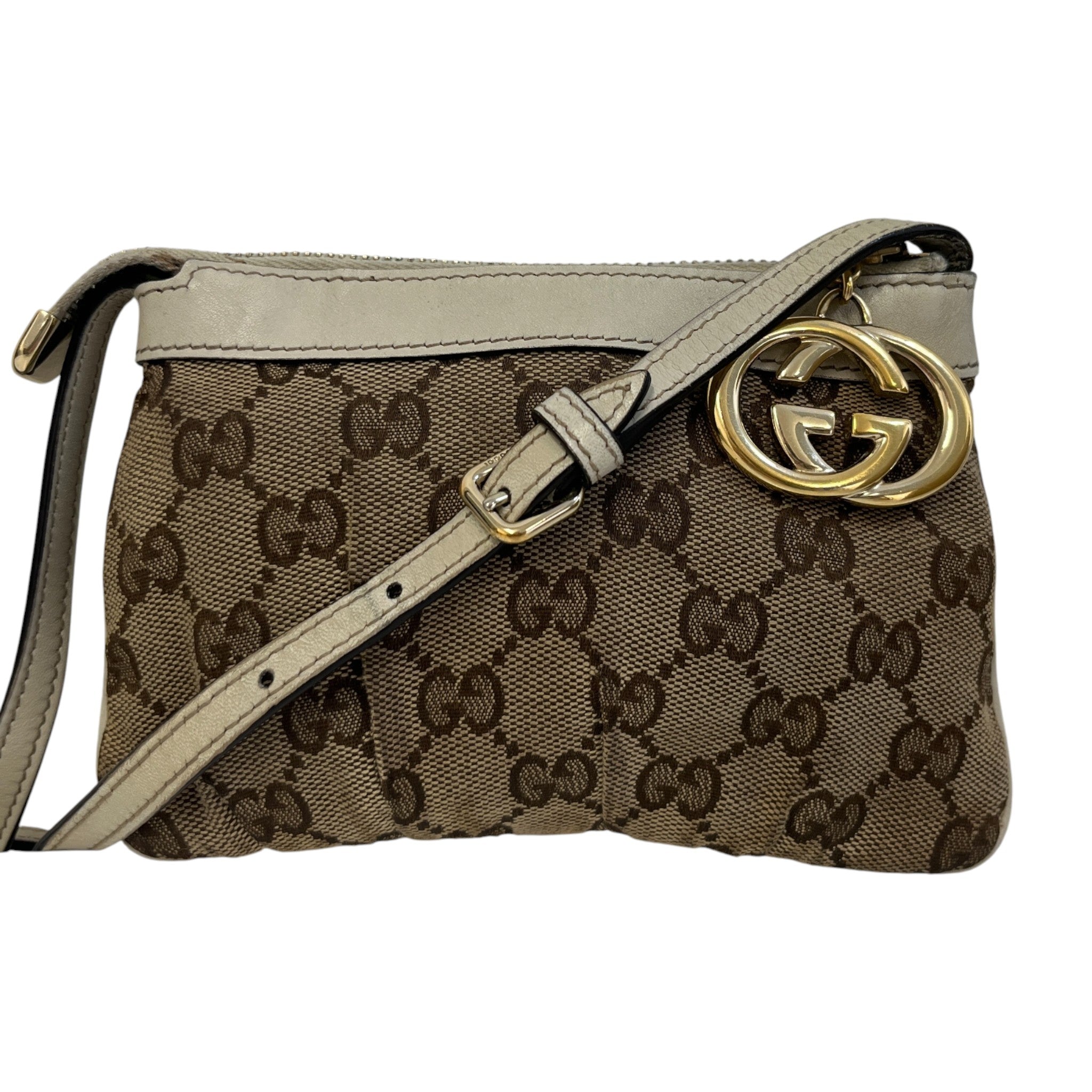 Women's Mini Gg Supreme Charm Handbag Beige