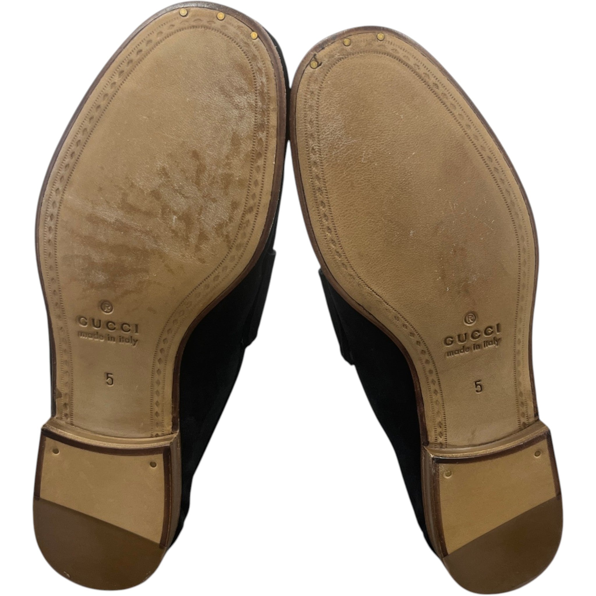 Men's Horsebit Loafers Black Size EU 39 / UK 5