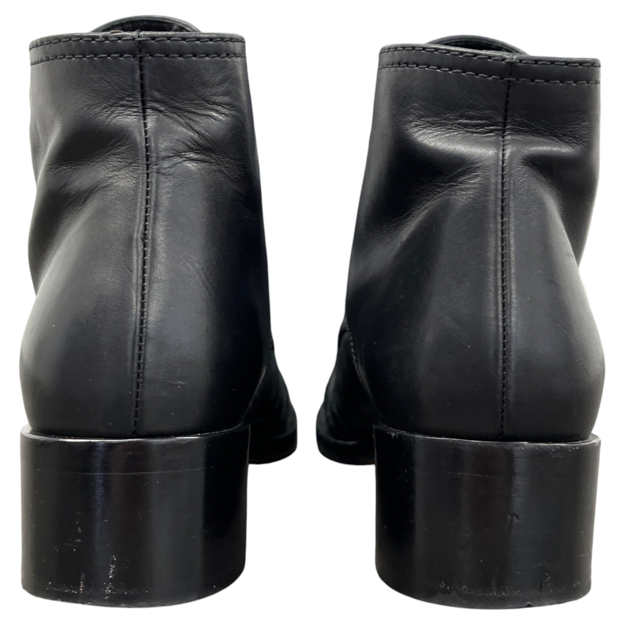 Women's Cc Lace Up Cap Ankle Boots Black Size EU 37.5 / UK 4.5