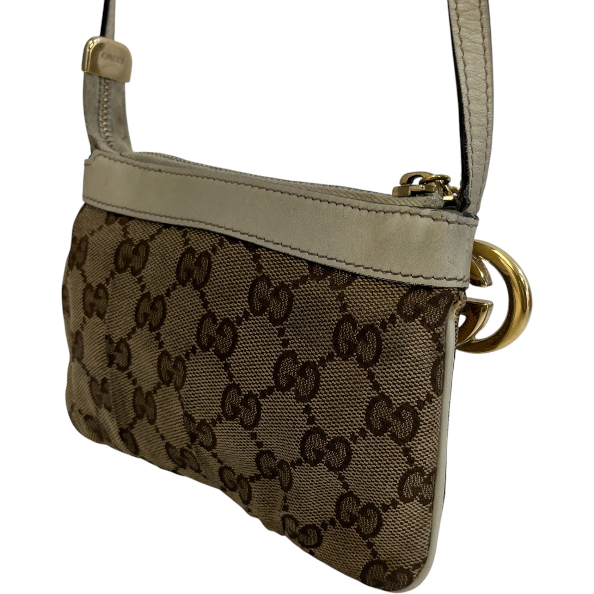 Women's Mini Gg Supreme Charm Handbag Beige