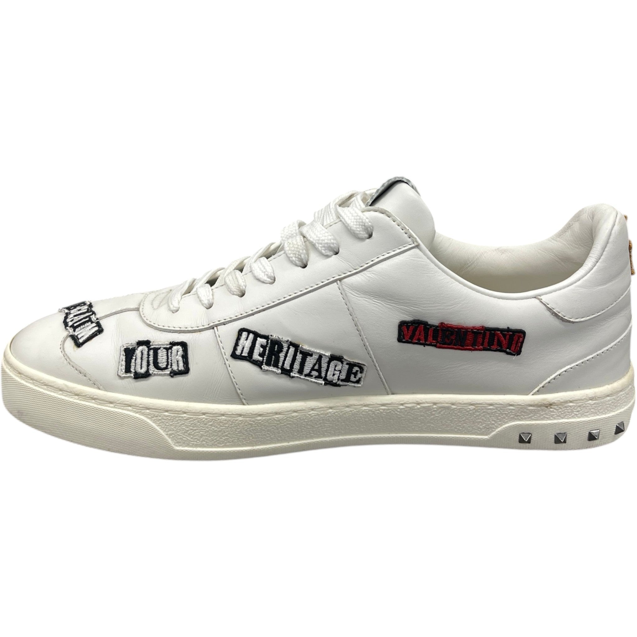 Men's X Jamie Reid Fly Crew Punk Poem Low Trainers White Size EU 41 / UK 7