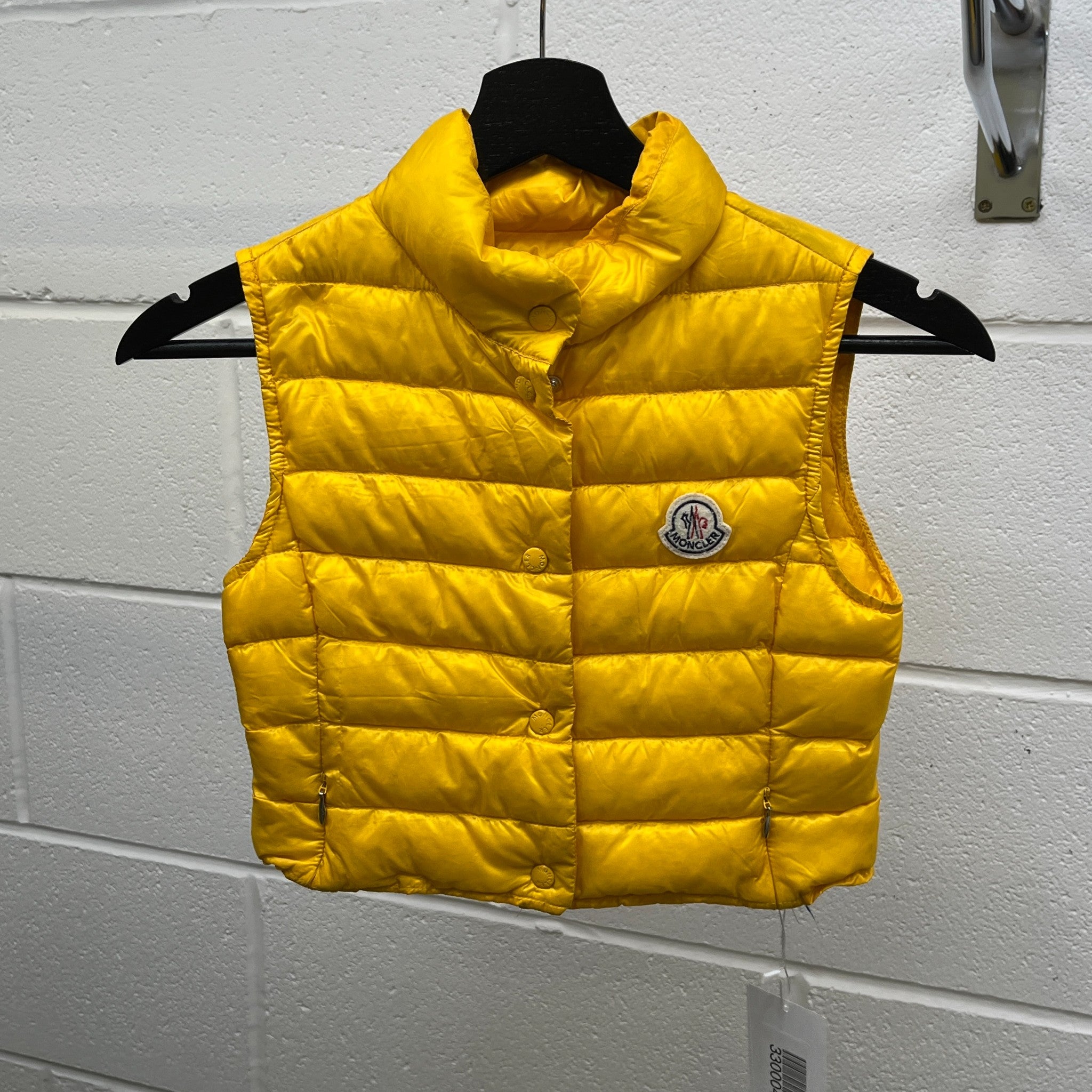 Men's Liane Kids Age 2-3 Gilet Yellow Size XXS