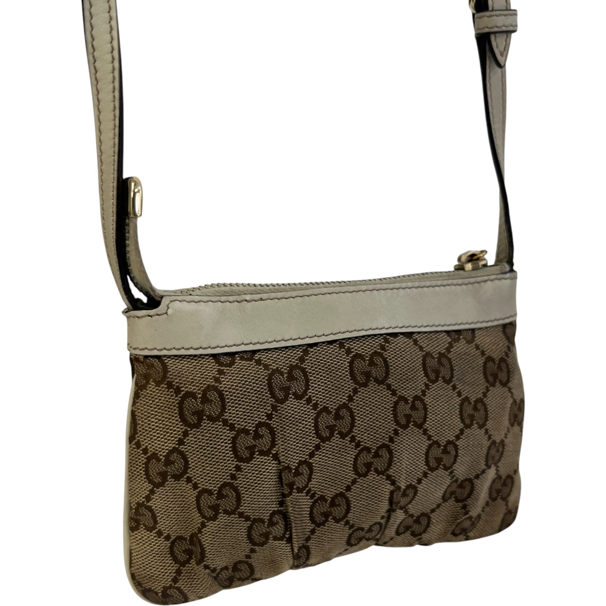Women's Mini Gg Supreme Charm Handbag Beige