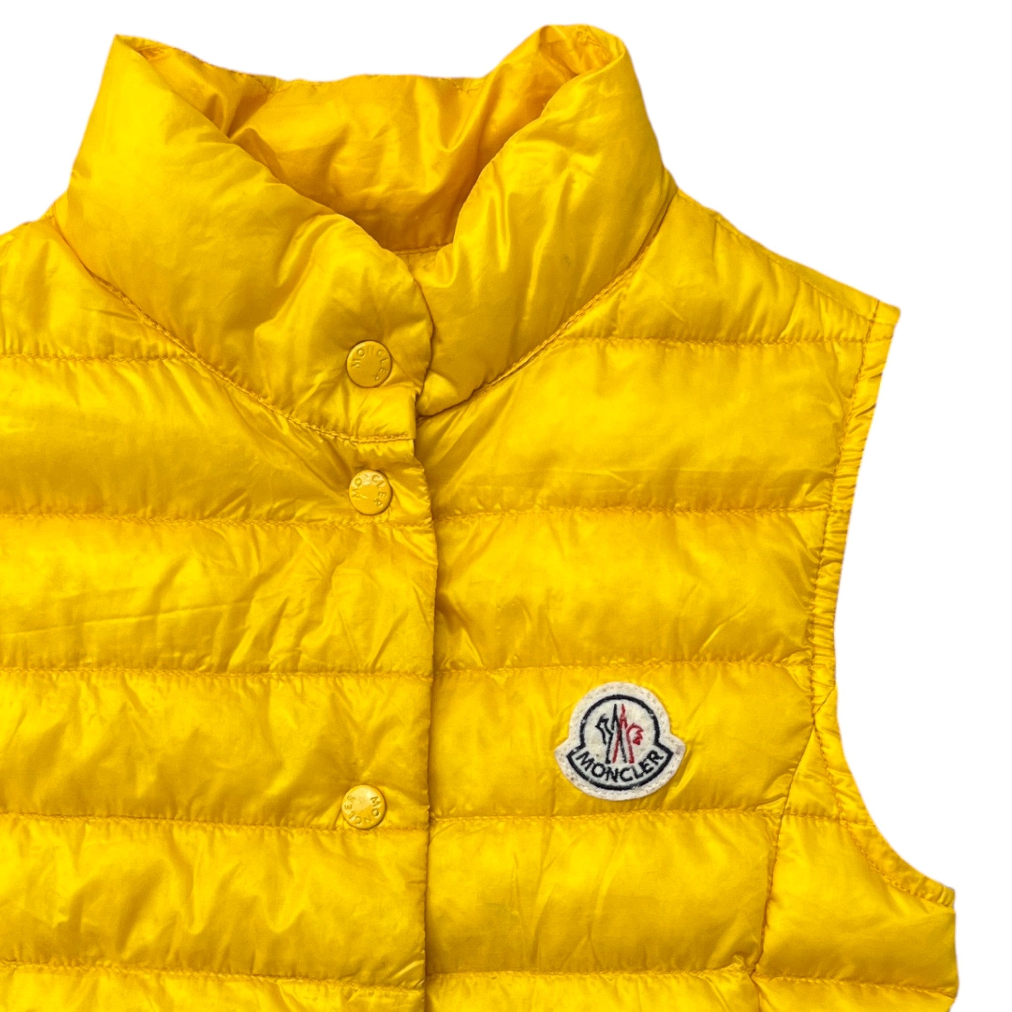 Men's Liane Kids Age 2-3 Gilet Yellow Size XXS