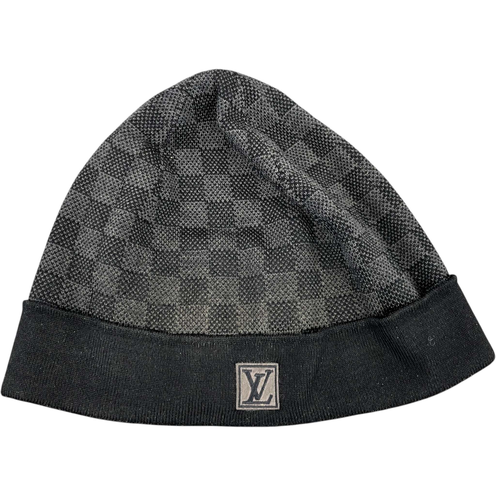 Men's Damier Néo Petit Beanie Hat Black