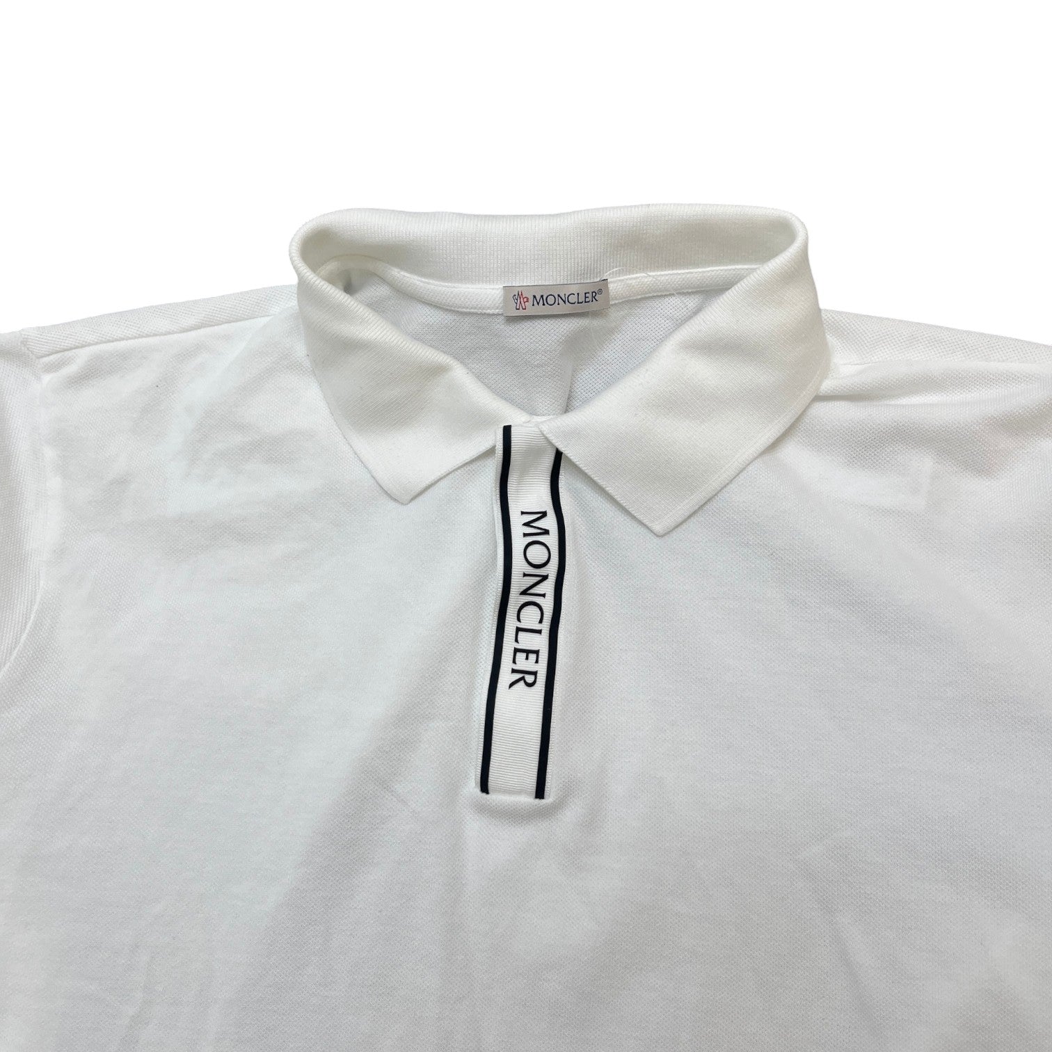 Men's Ss Logo Polo Shirt White Size XL