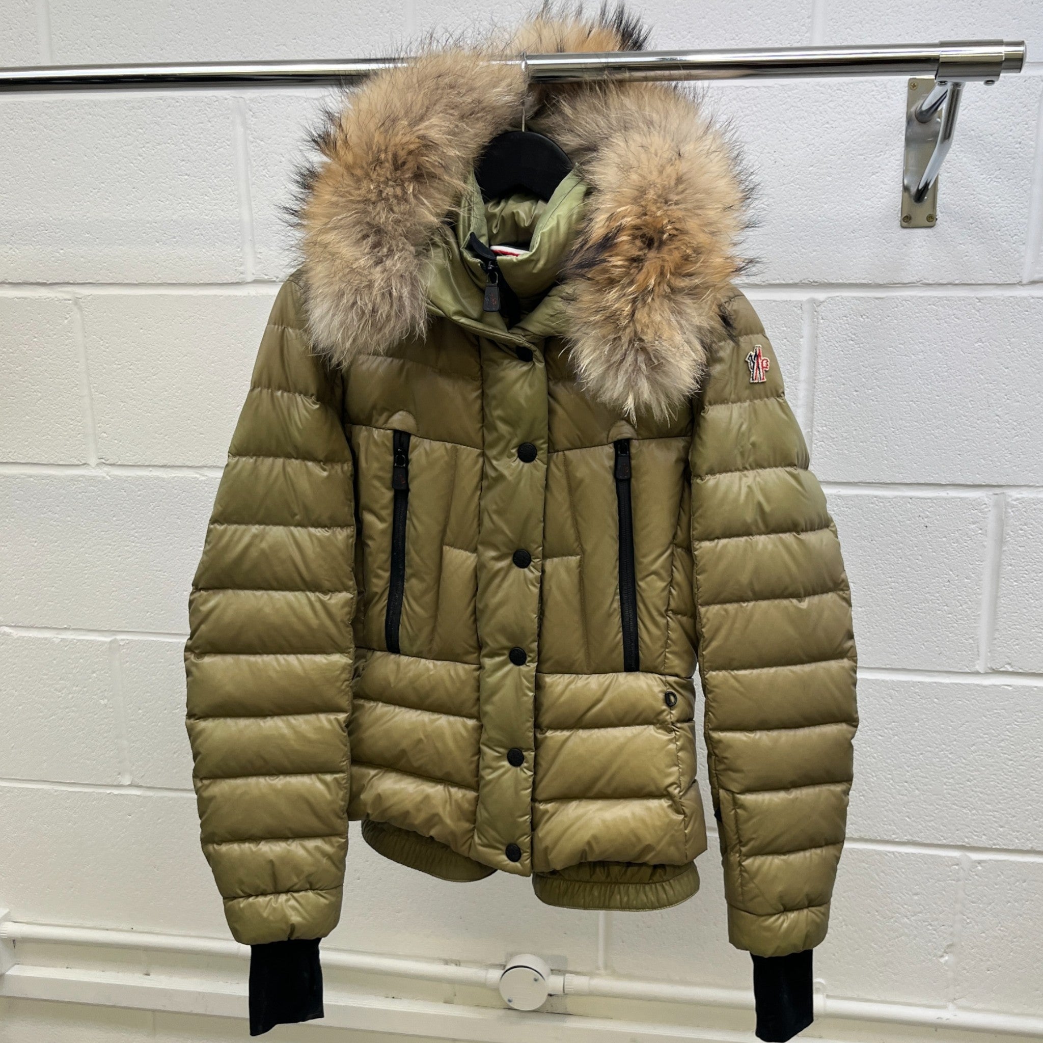 Women's Bever Down Jacket Gold Size 3 / UK 14