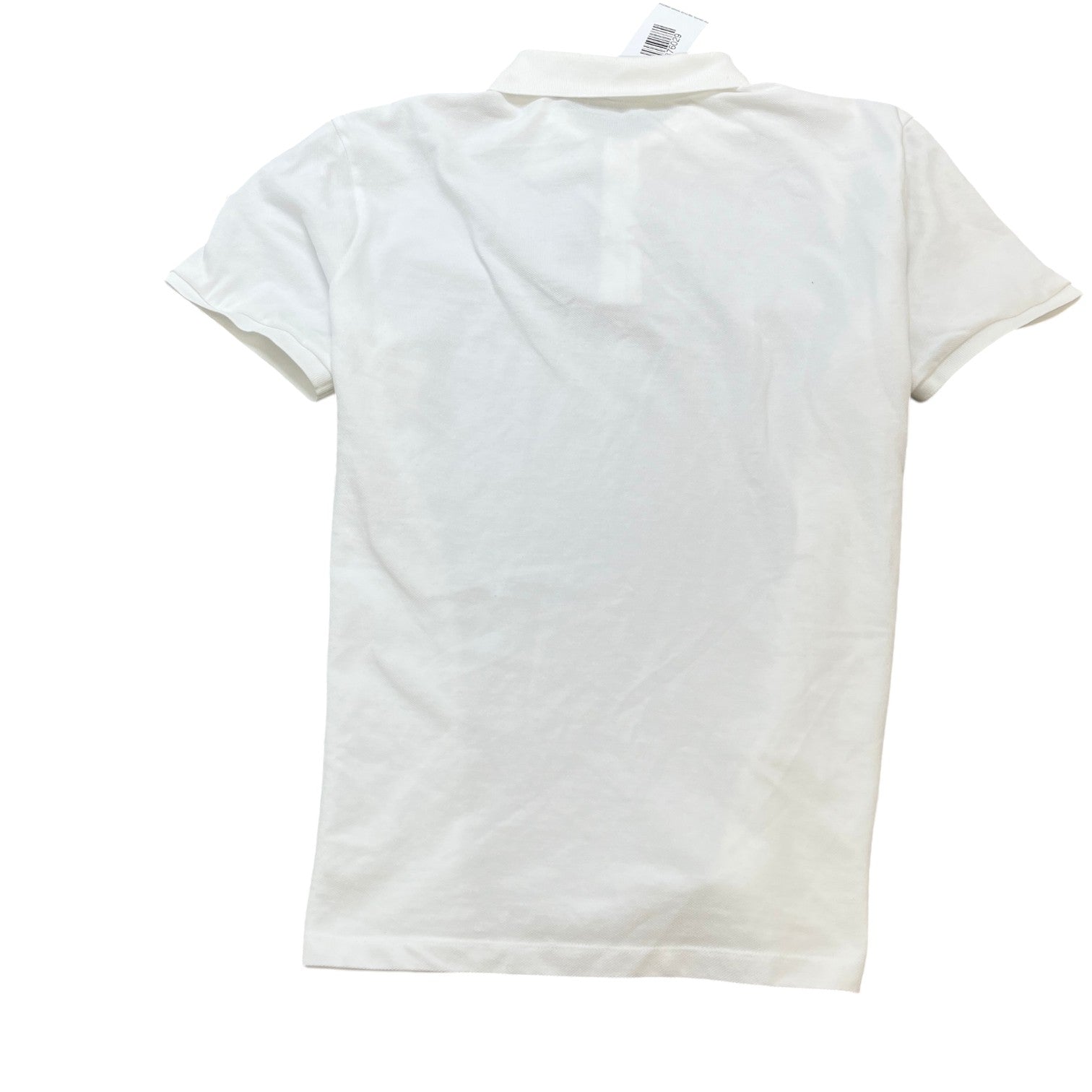 Men's Ss Logo Polo Shirt White Size XL