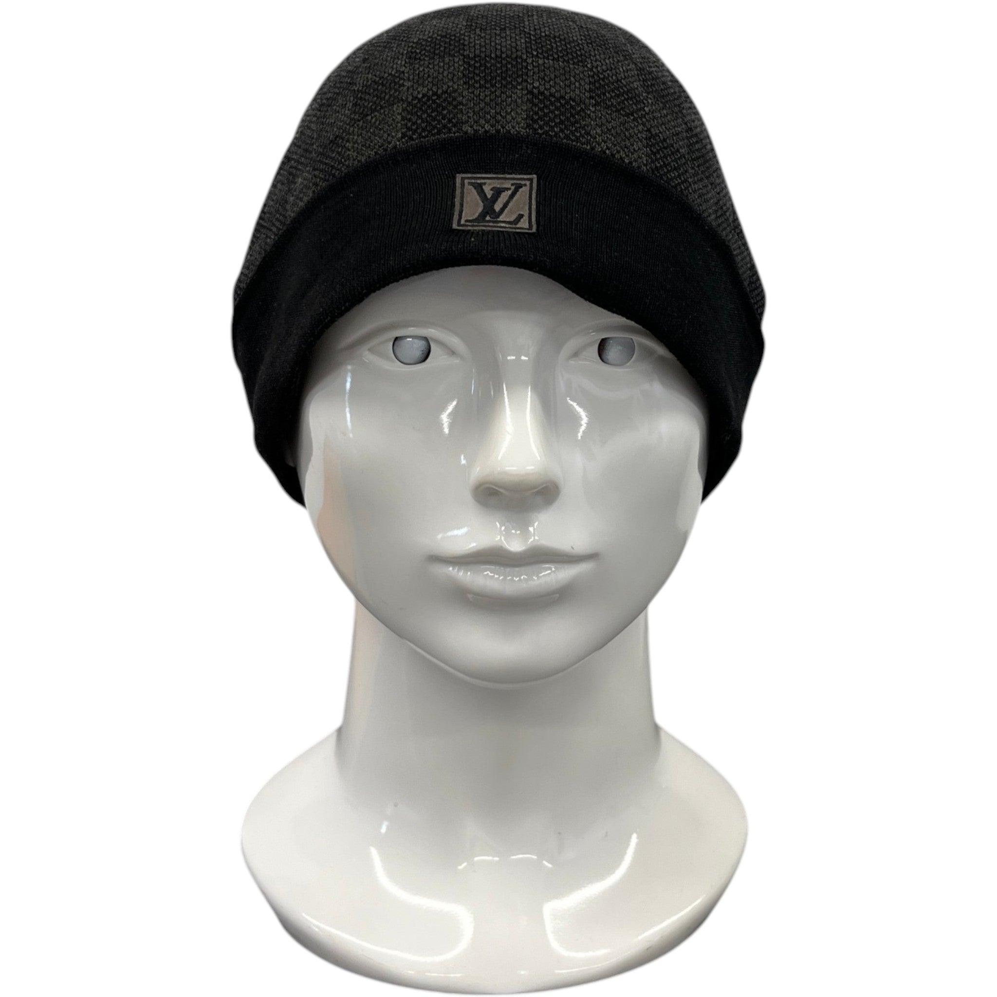 Men's Damier Néo Petit Beanie Hat Black