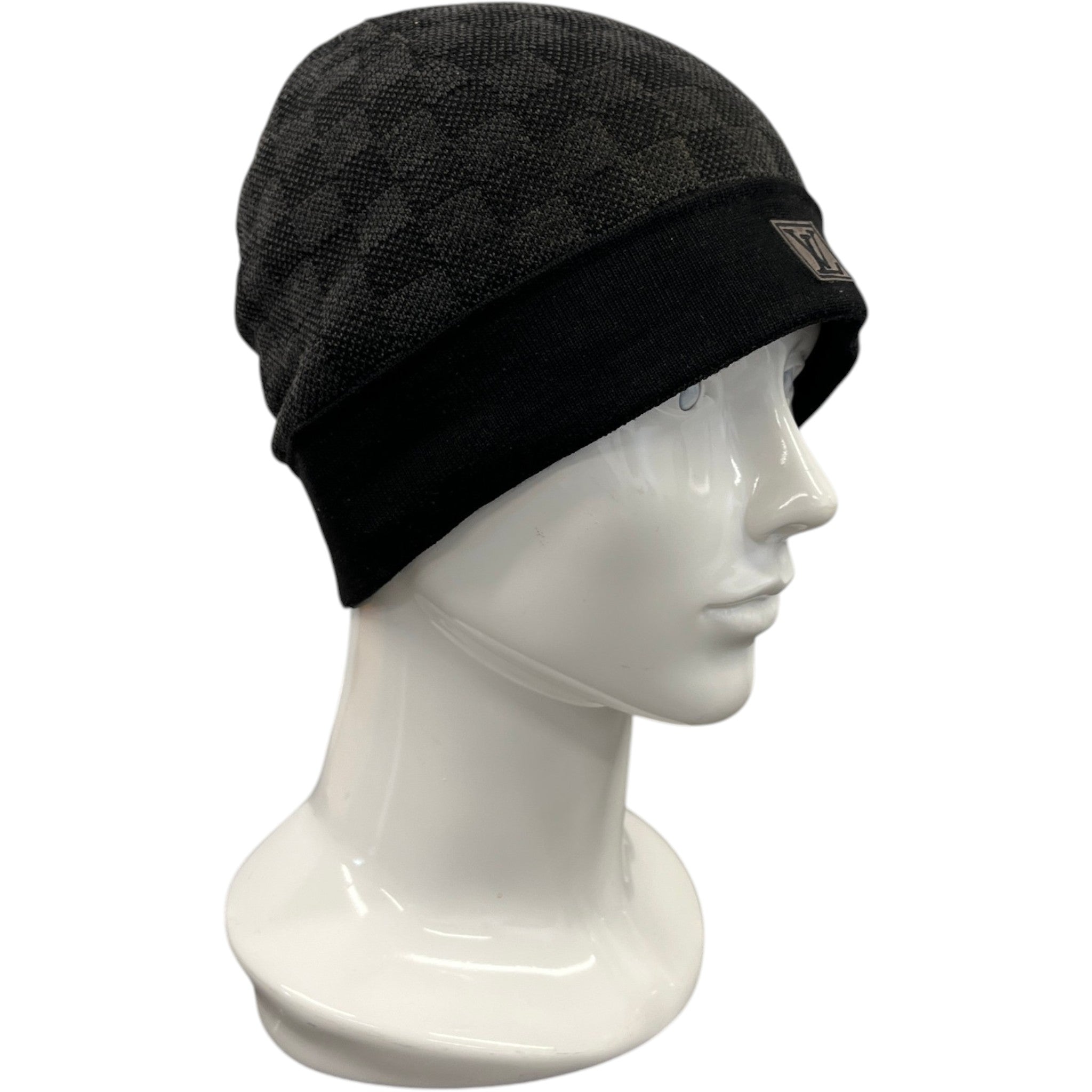 Men's Damier Néo Petit Beanie Hat Black