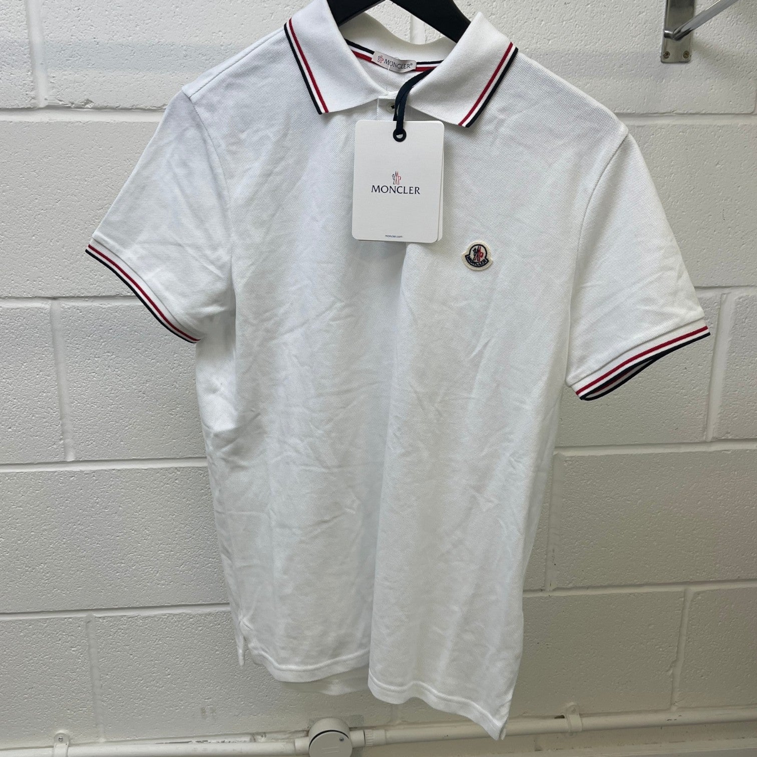 Men's Maglia Polo Shirt White Size M