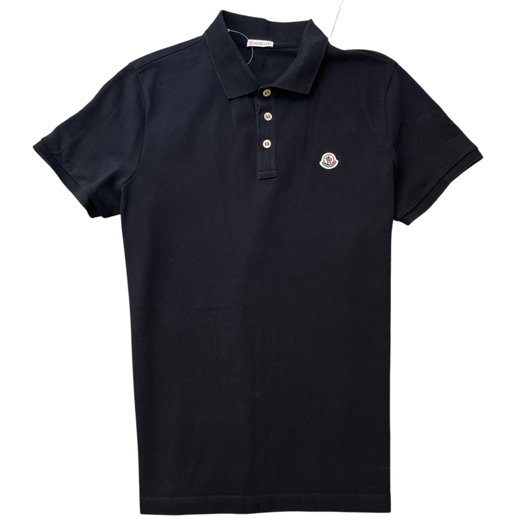 Men's Maglia Polo Manica Corta Polo Shirt Black Size XL