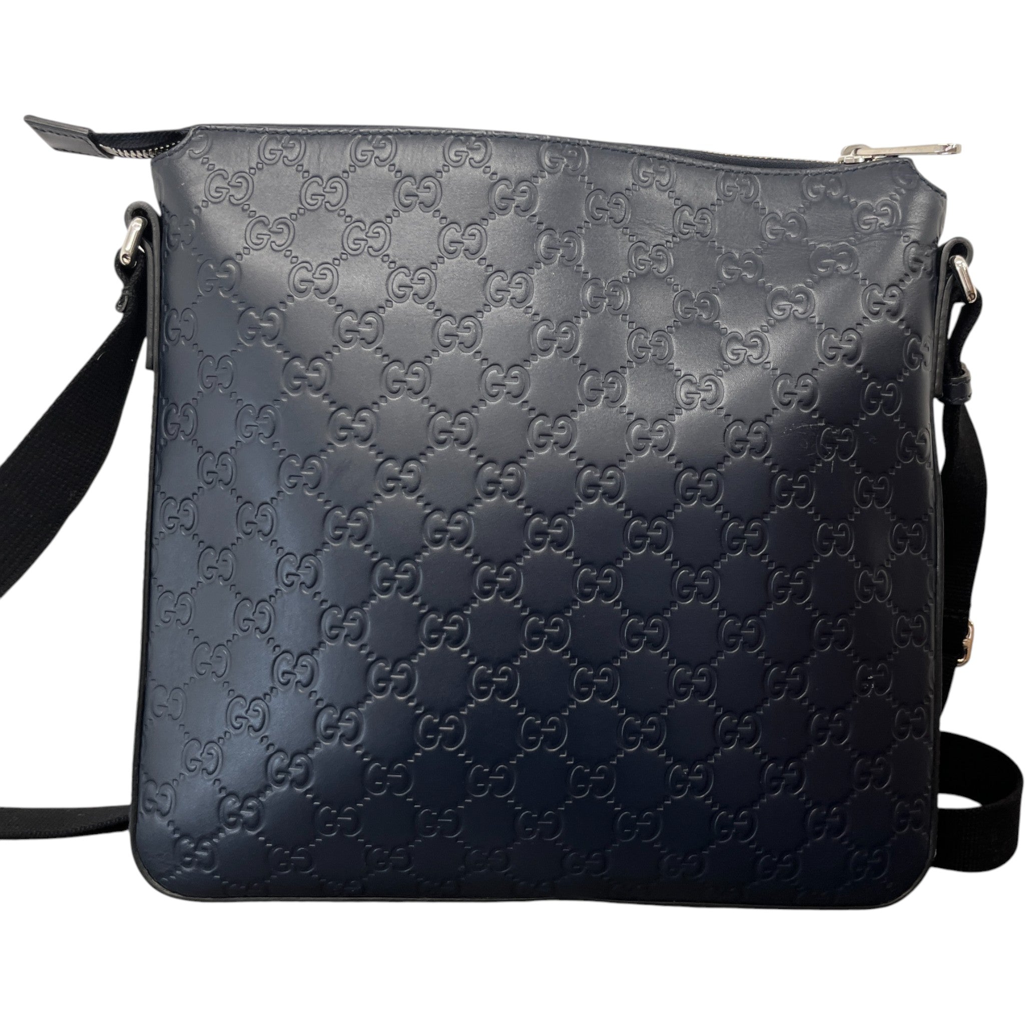 Men's Gg Supreme Messenger Bag Blue