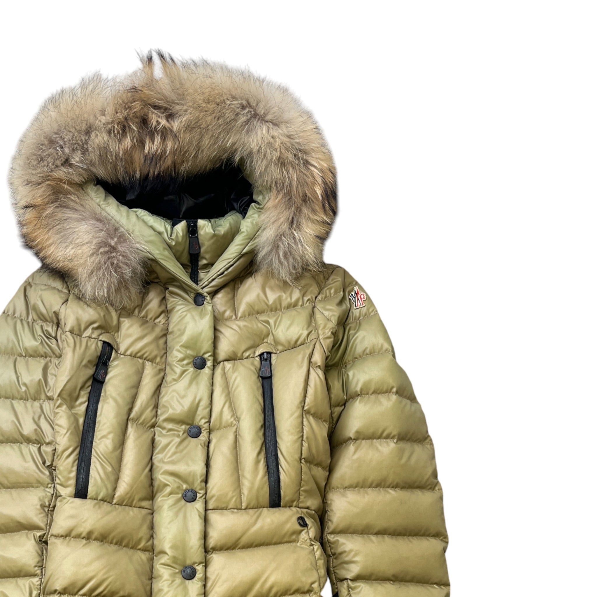 Women's Bever Down Jacket Gold Size 3 / UK 14