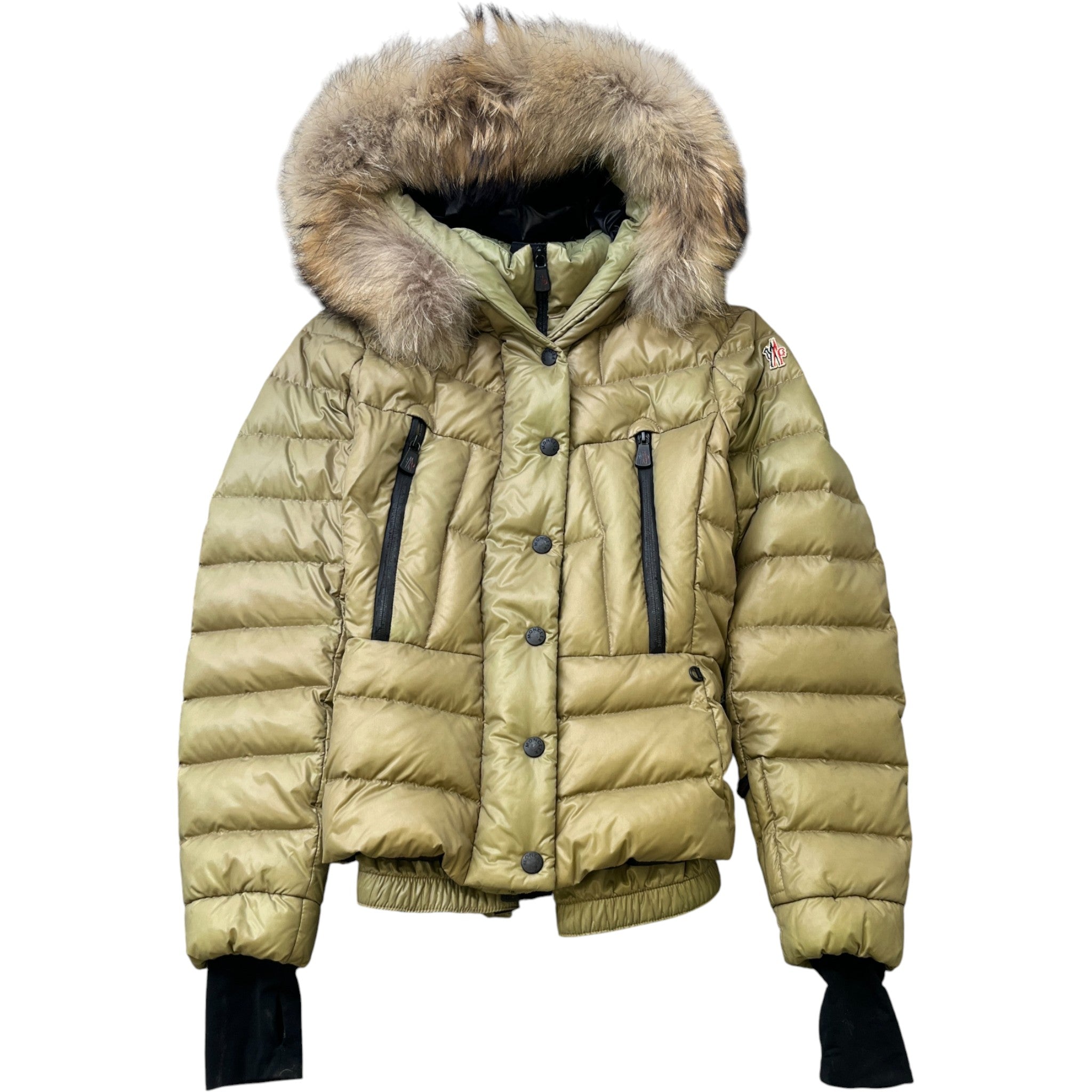 Women's Bever Down Jacket Gold Size 3 / UK 14