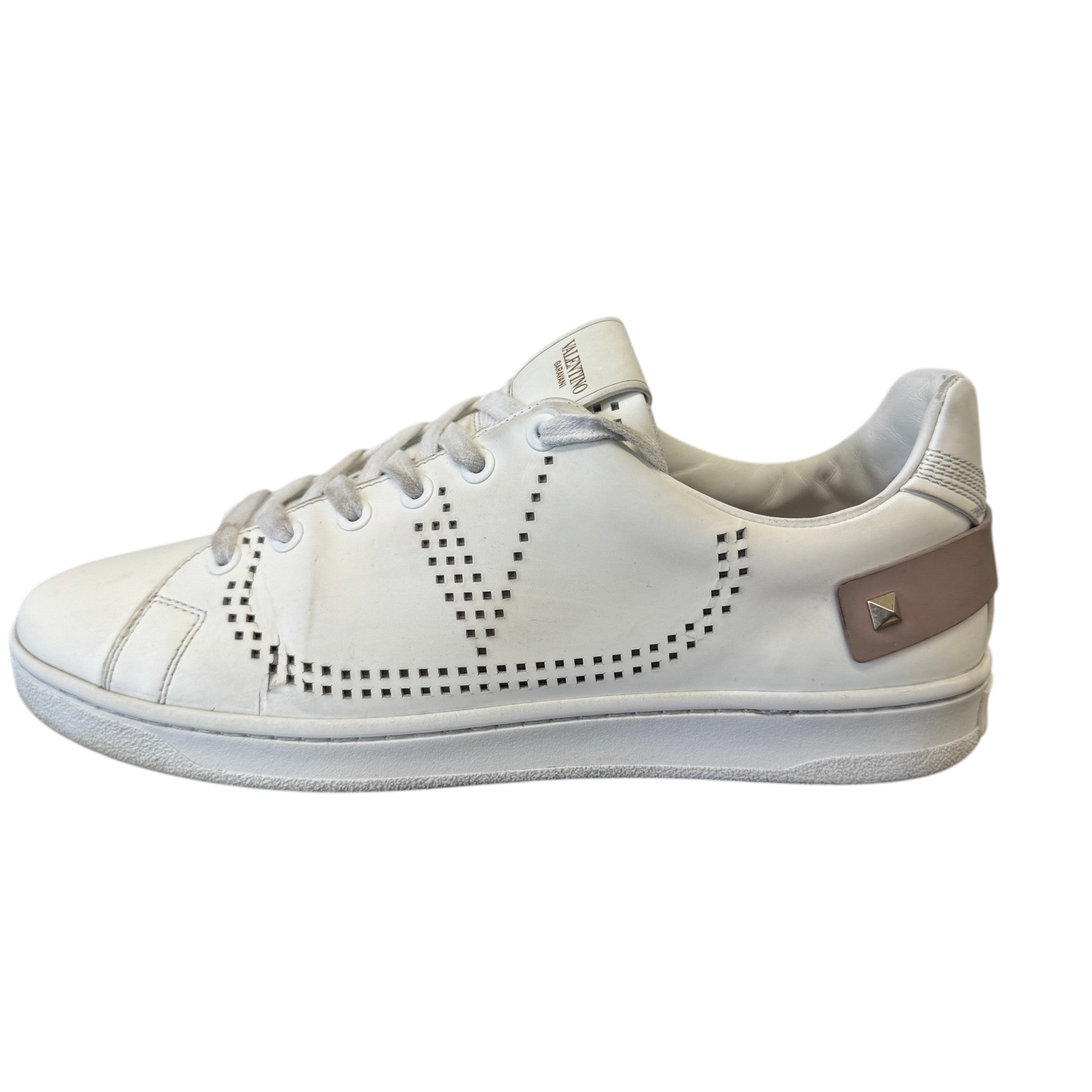 Women's Rockstud Low Trainers White Size EU 39 / UK 6
