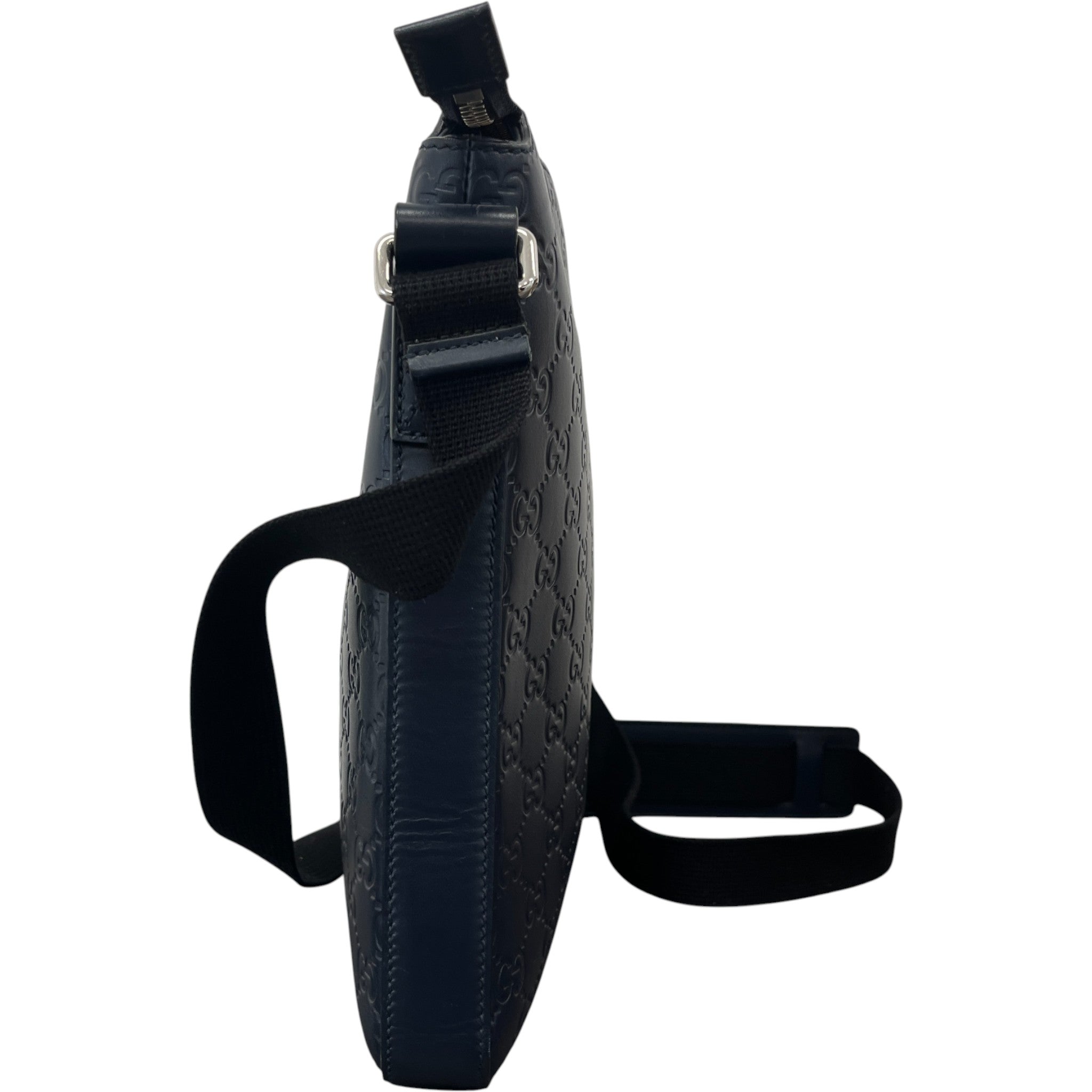 Men's Gg Supreme Messenger Bag Blue