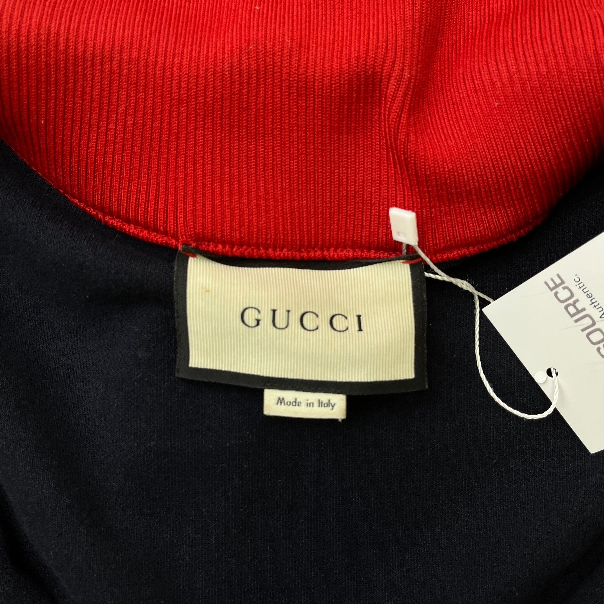 Men's Technical Jersey Jacket Navy Size M