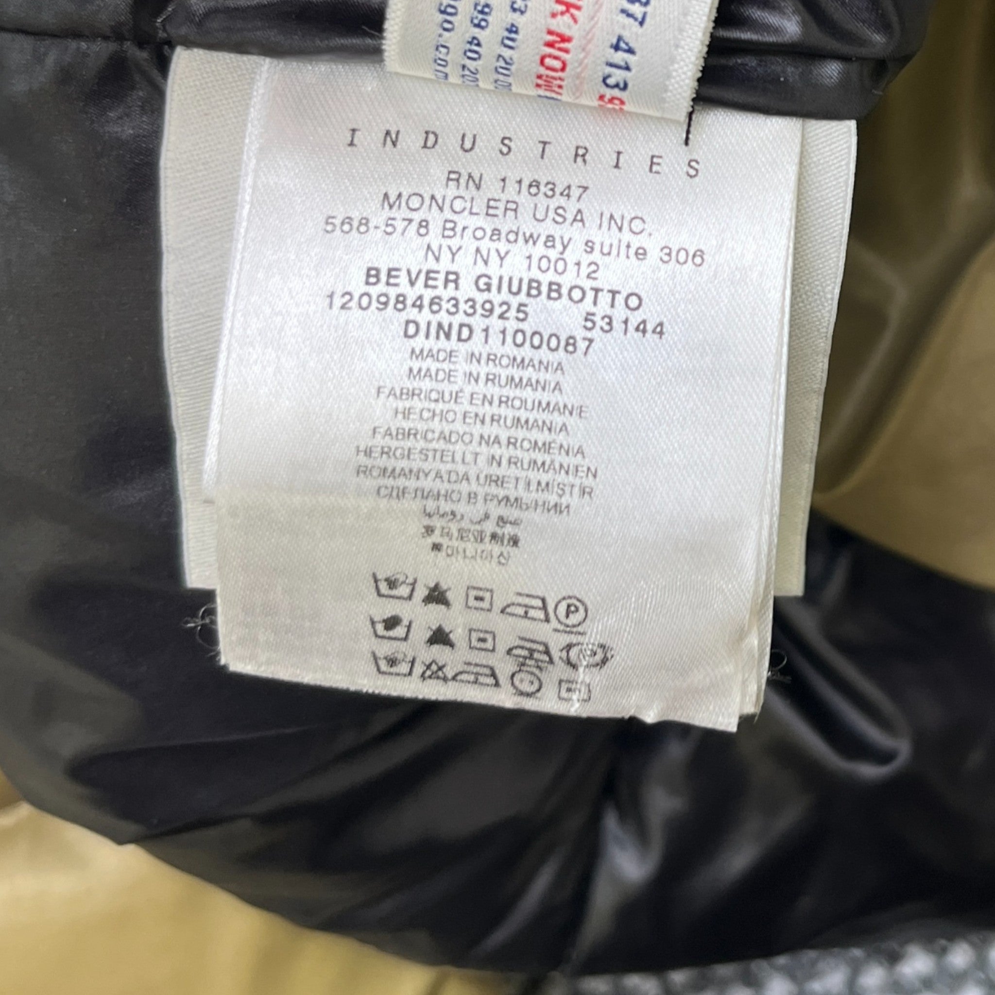 Women's Bever Down Jacket Gold Size 3 / UK 14