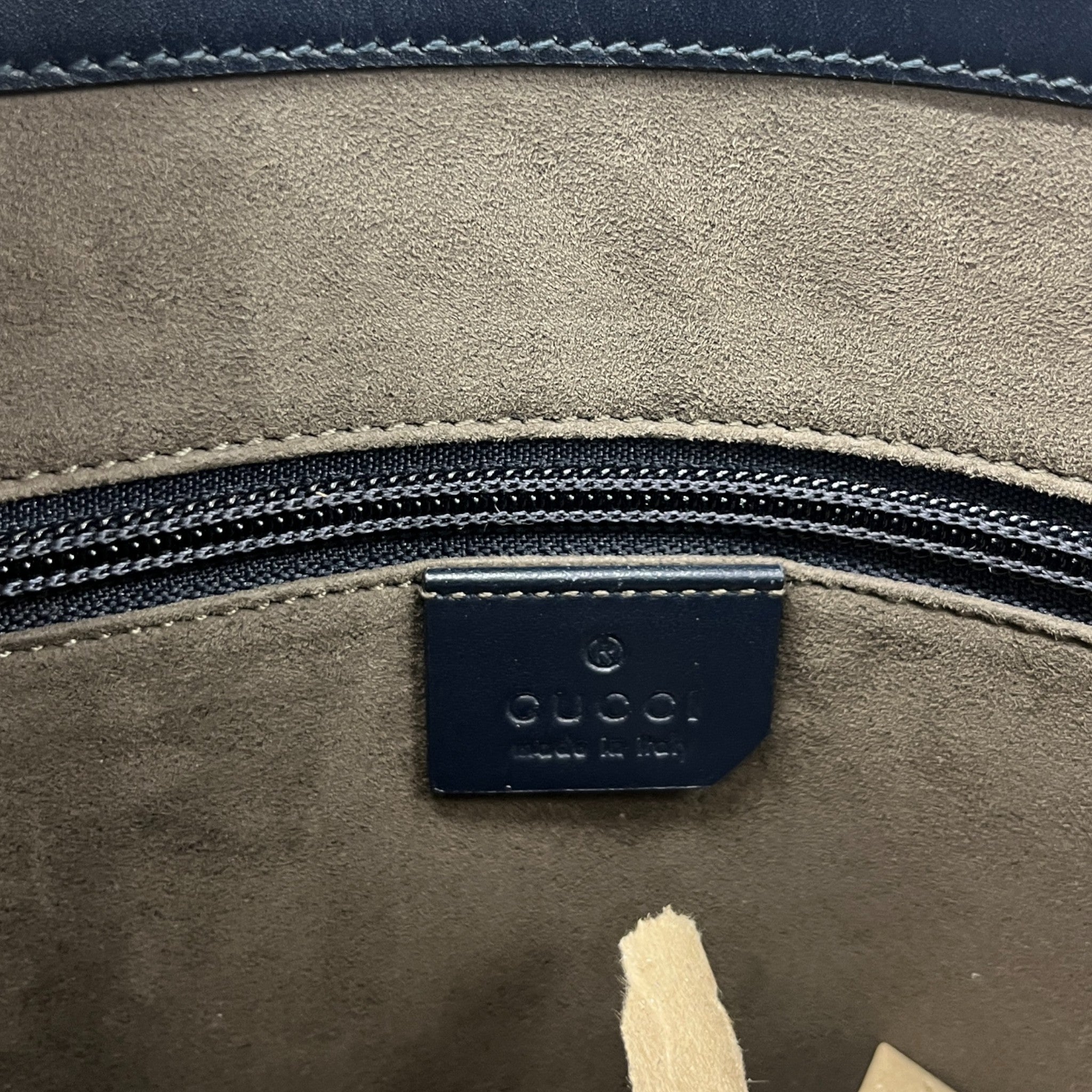 Men's Gg Supreme Messenger Bag Blue