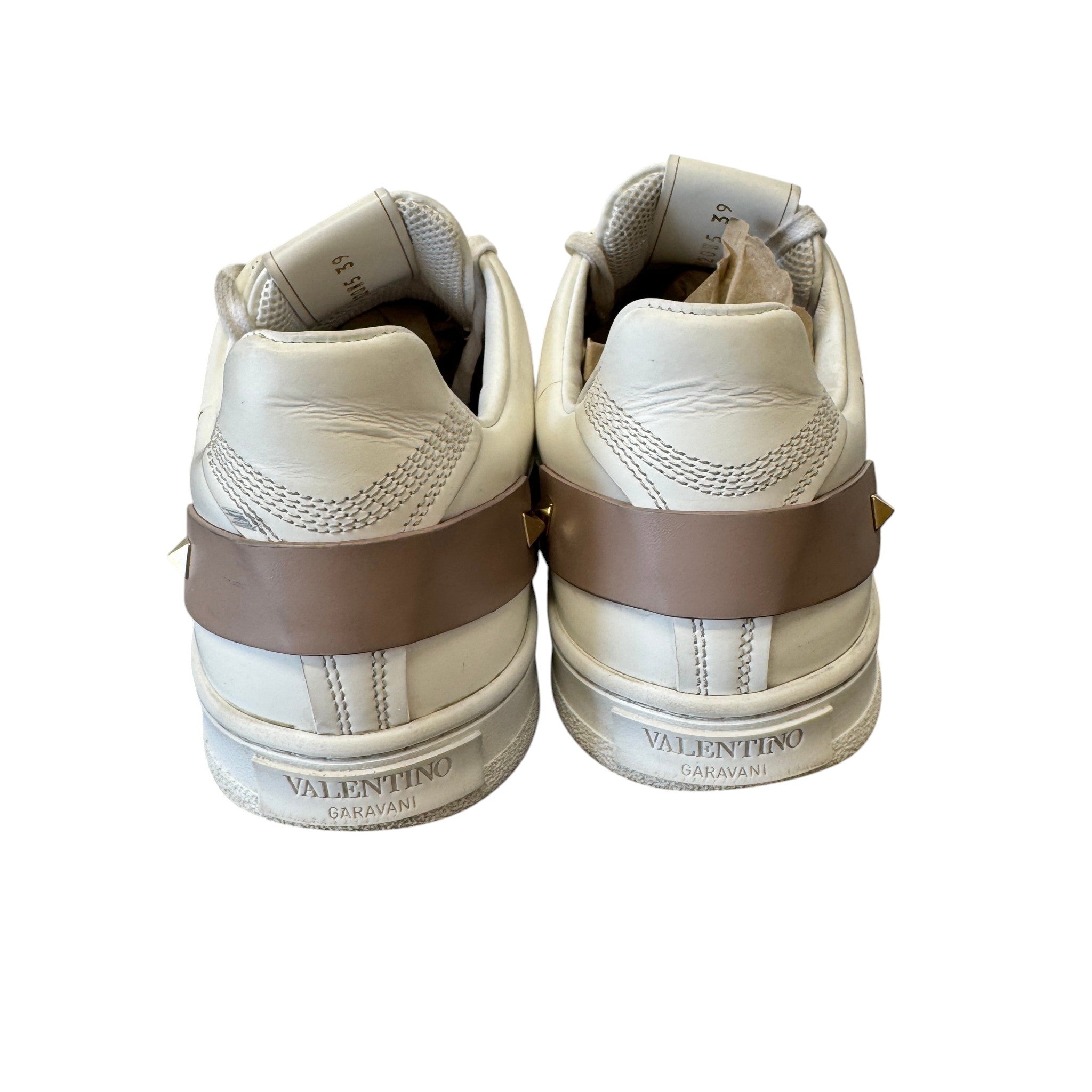 Women's Rockstud Low Trainers White Size EU 39 / UK 6