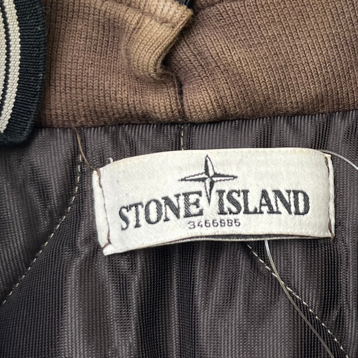 Men's Mussola Gommata Jacket Brown Size XXL