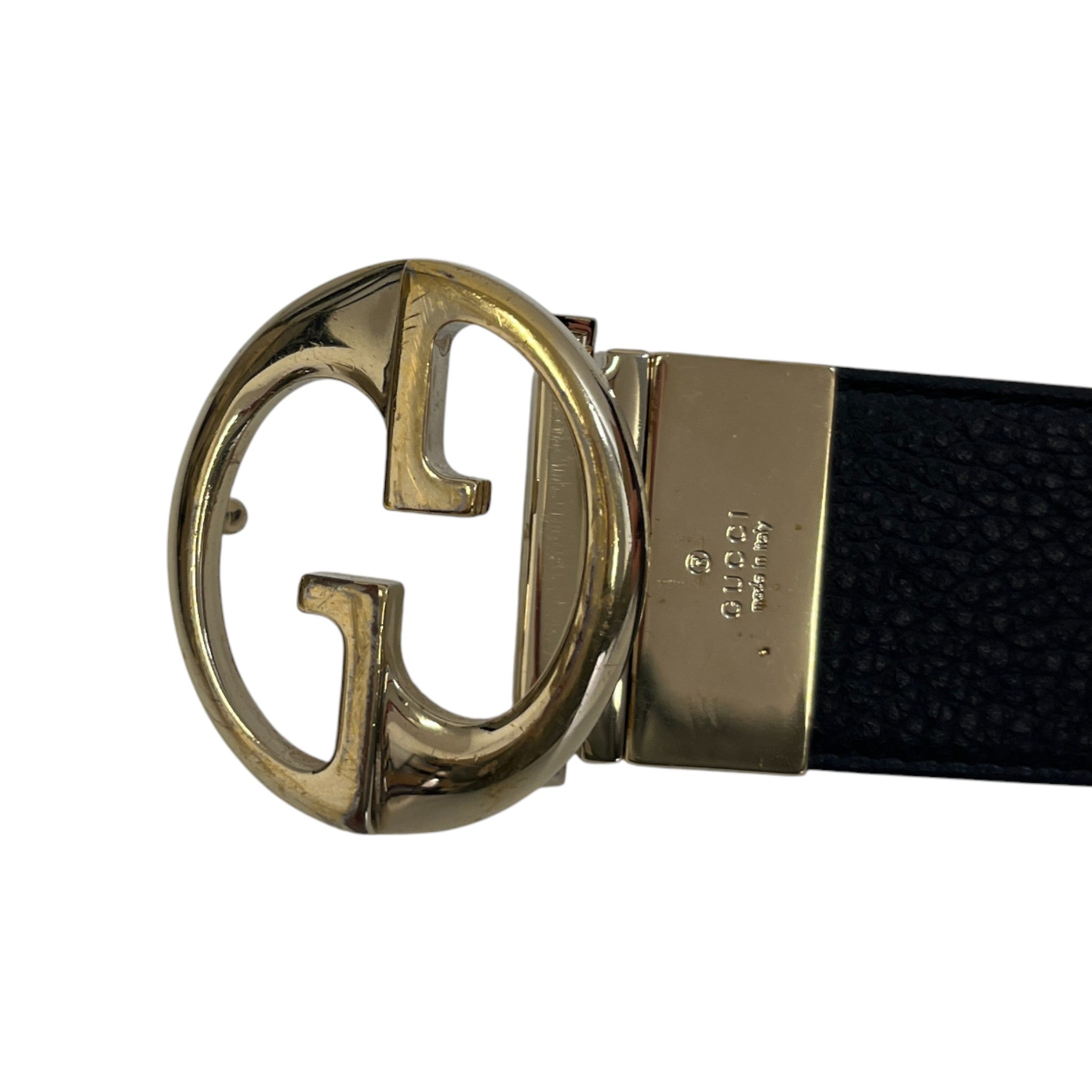 Women's Gg Reversible Belt Black Size 90CM / UK 12