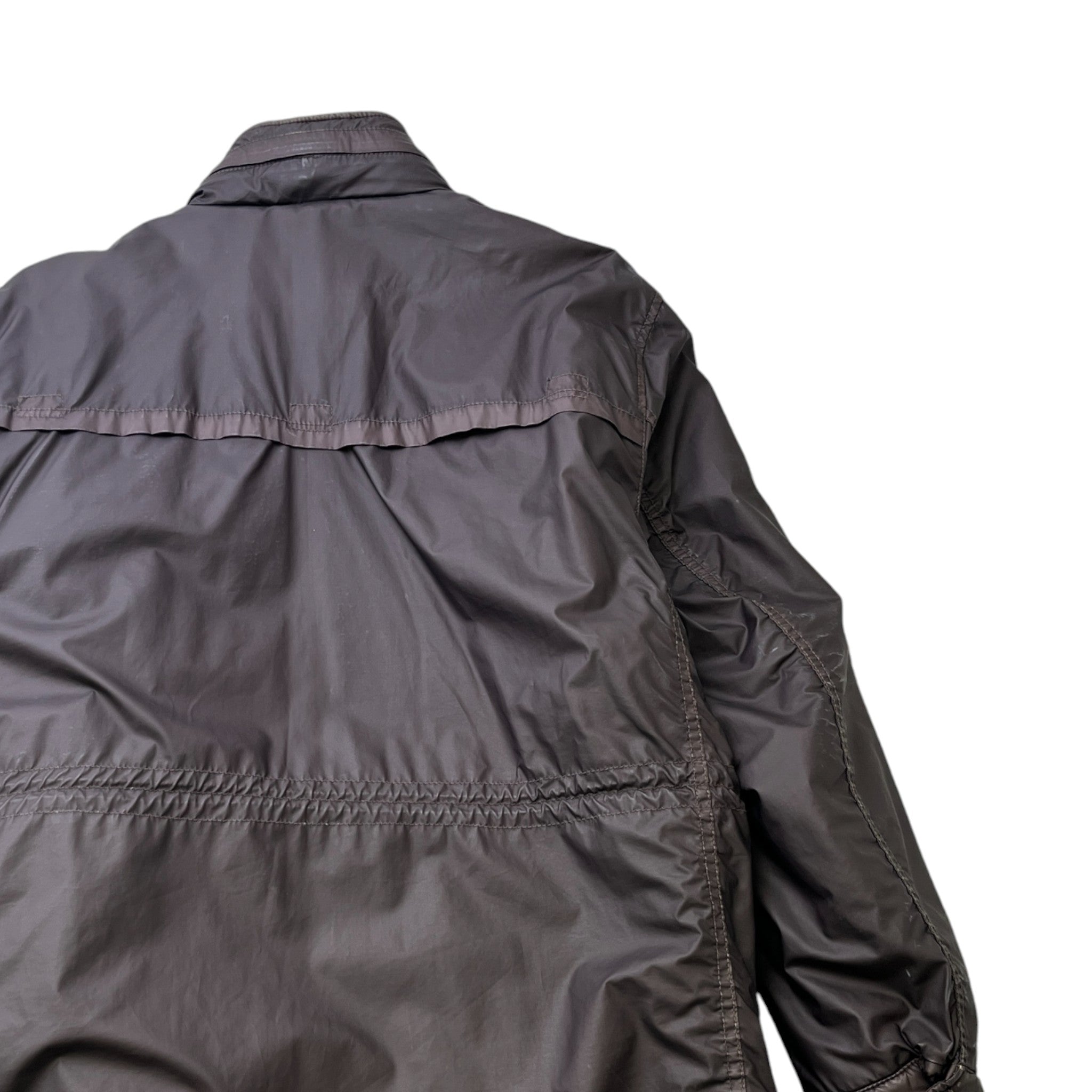 Men's Mussola Gommata Jacket Brown Size XXL