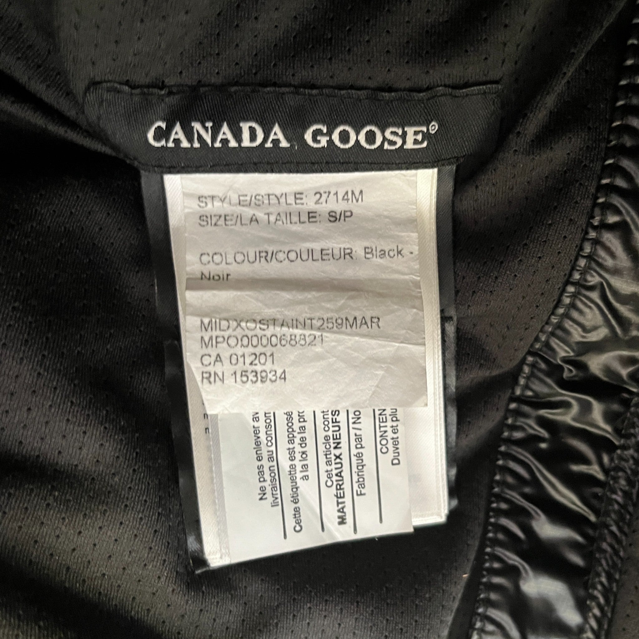 Men's Hybridge Down Jacket Black Size S