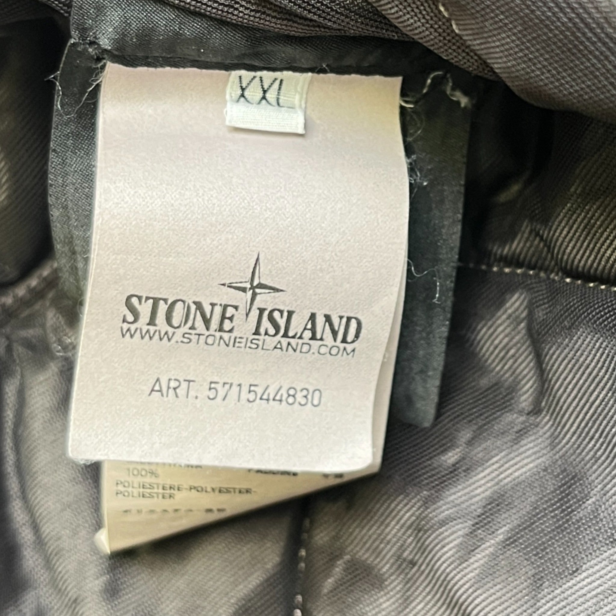 Men's Mussola Gommata Jacket Brown Size XXL