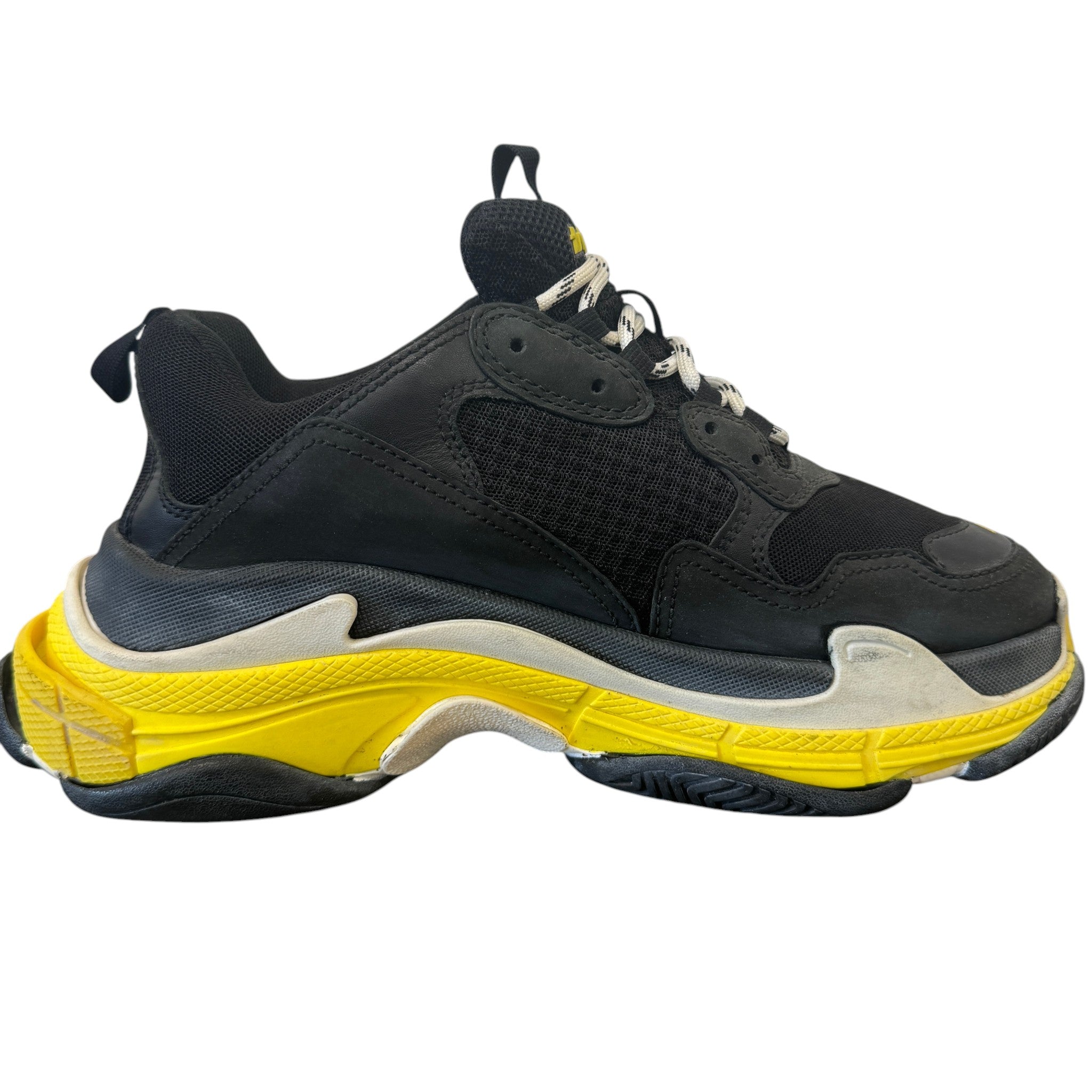 Men's Triple S Low Trainers Black Size EU 41 / UK 7