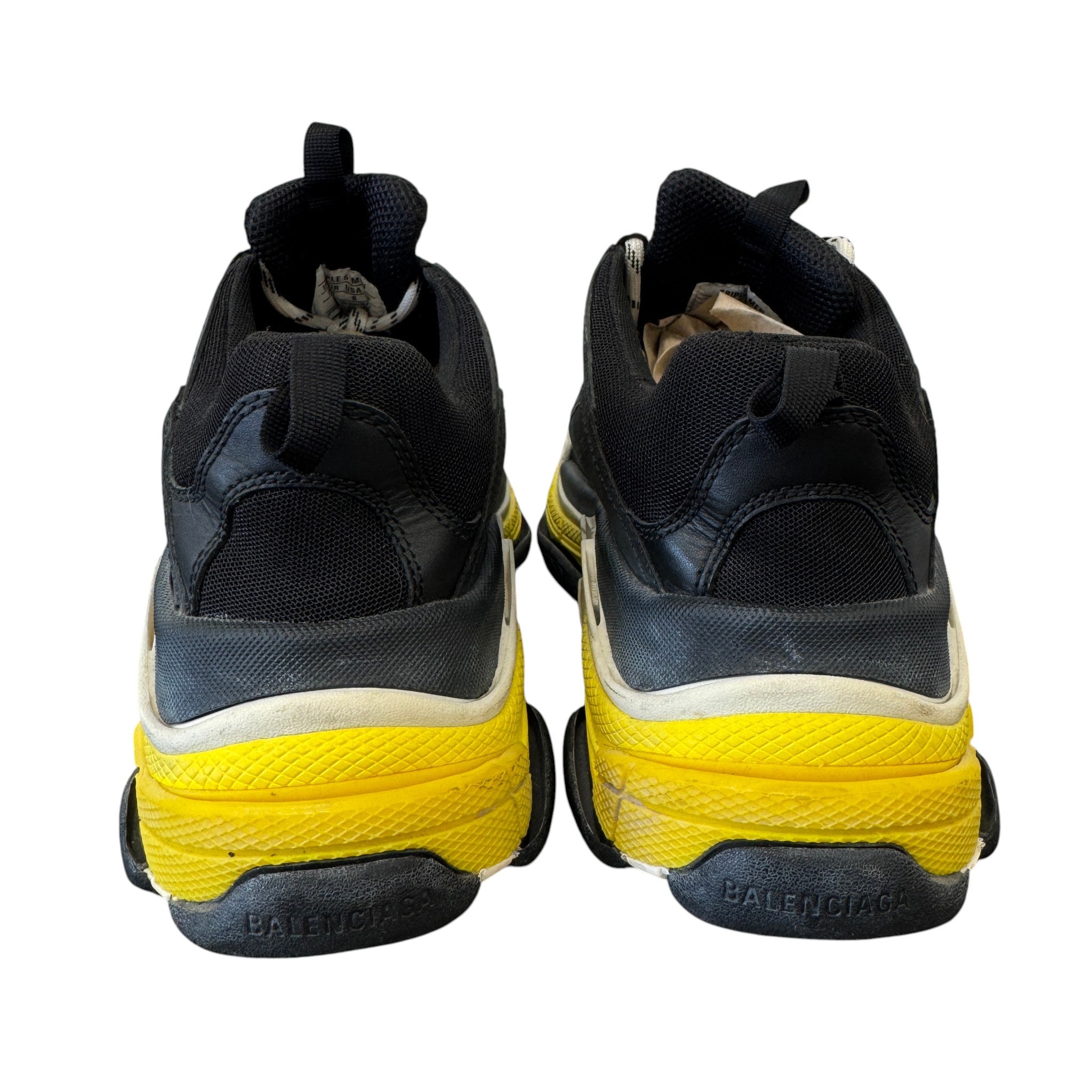 Men's Triple S Low Trainers Black Size EU 41 / UK 7